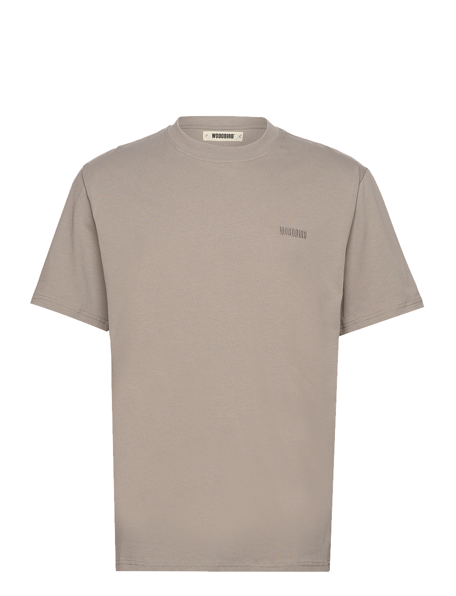 Woodbird - WBBaine Base tee - lühikeste varrukatega t-särgid - light grey - 1