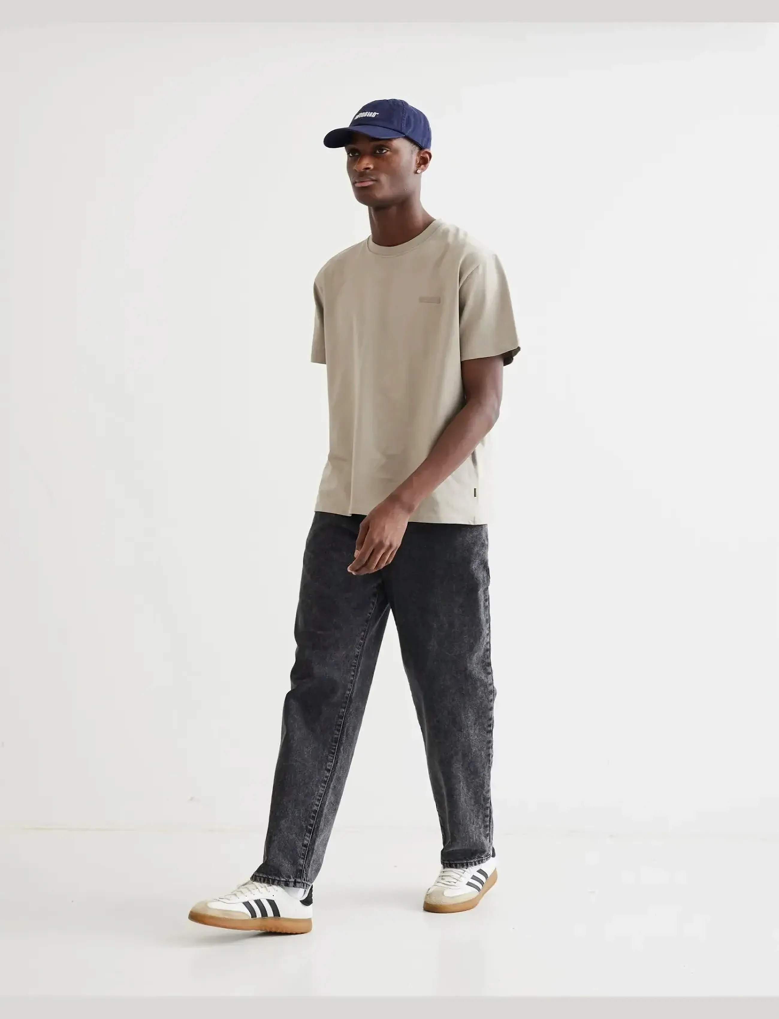 Woodbird - WBBaine Base tee - short-sleeved t-shirts - light grey - 4