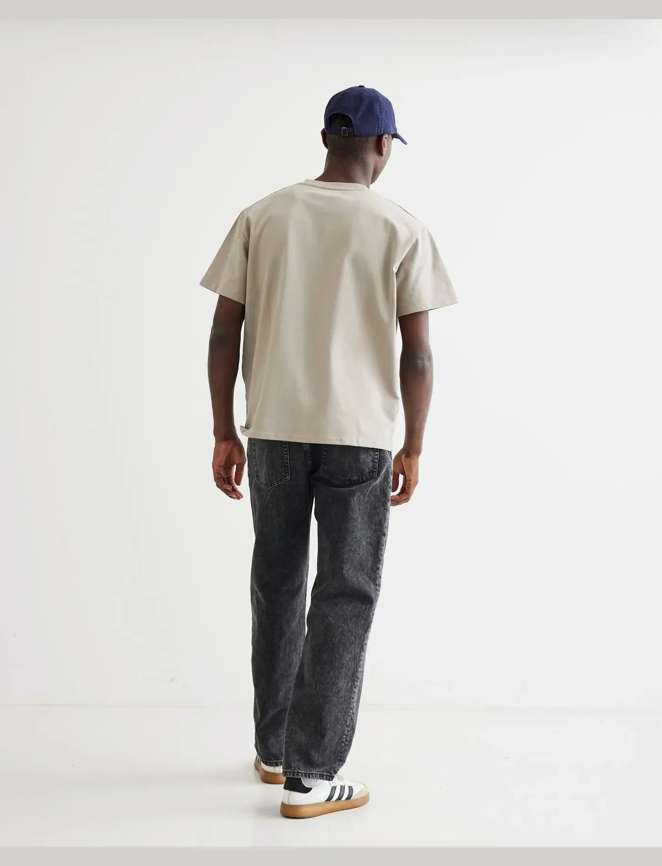 Woodbird - WBBaine Base tee - short-sleeved t-shirts - light grey - 5