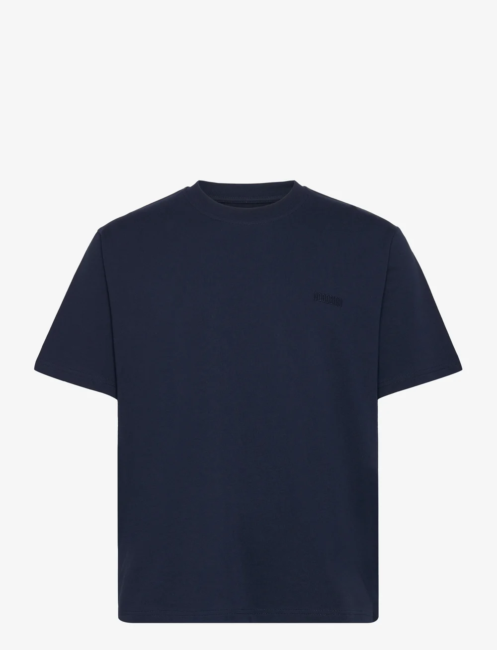 Woodbird - WBBaine Base tee - t-shirts - navy - 1