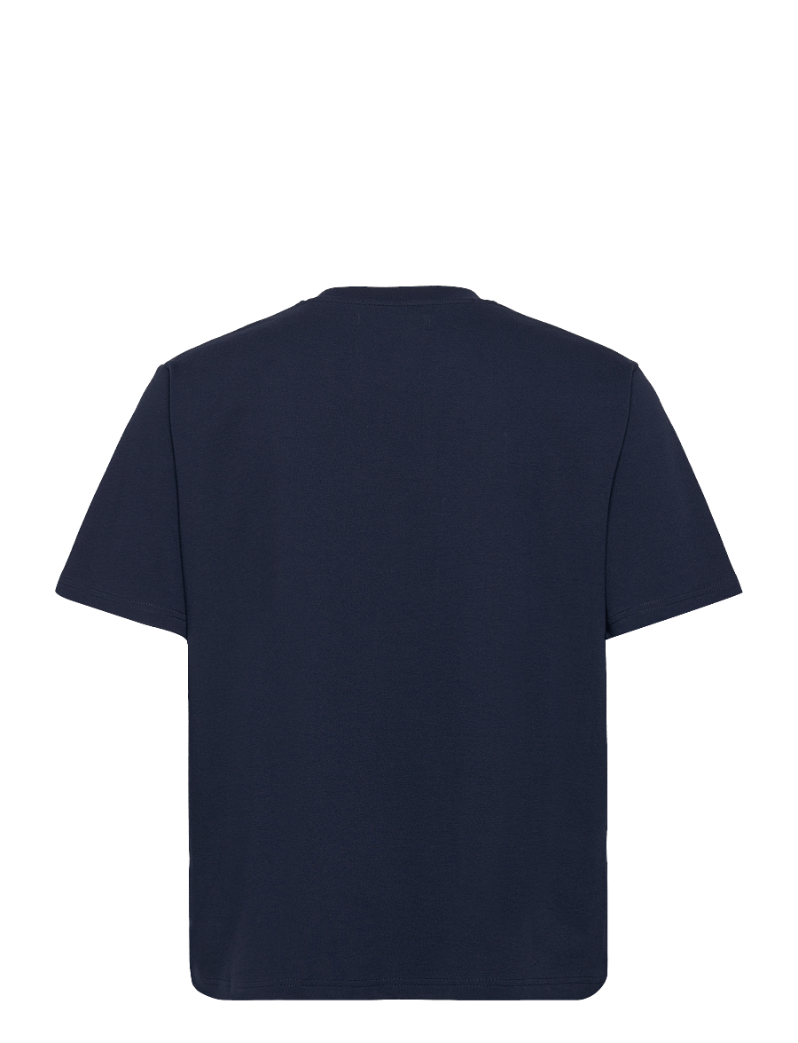 Woodbird - WBBaine Base tee - kurzärmelige t-shirts - navy - 2
