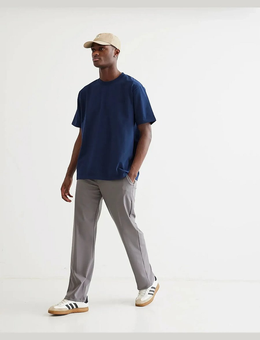 Woodbird - WBBaine Base tee - kurzärmelige t-shirts - navy - 4