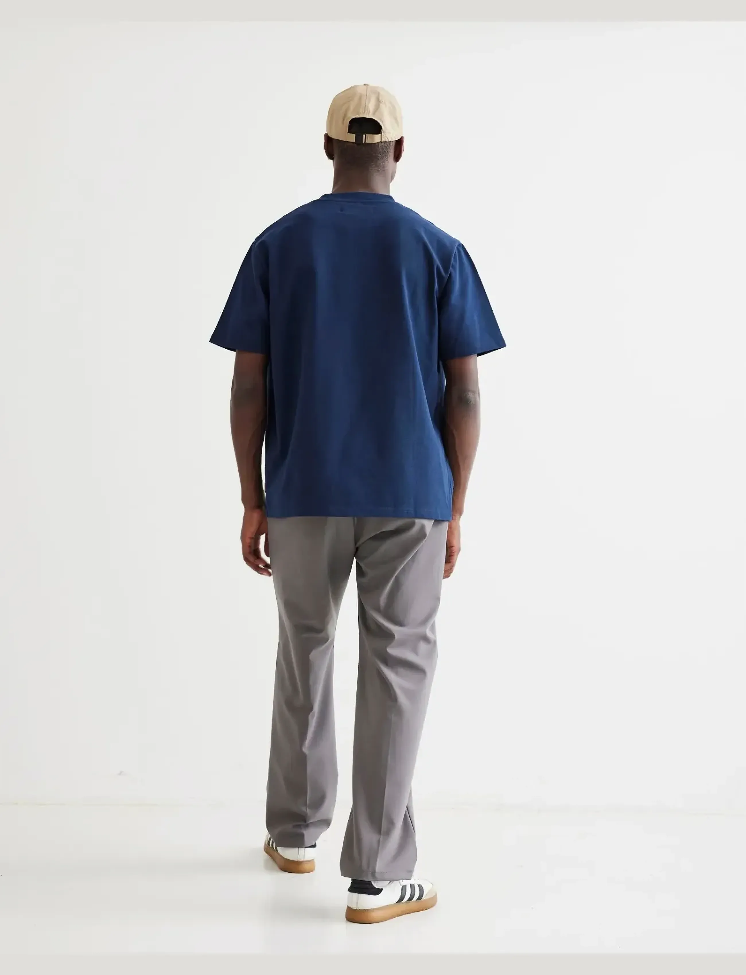 Woodbird - WBBaine Base tee - kortärmade t-shirts - navy - 5