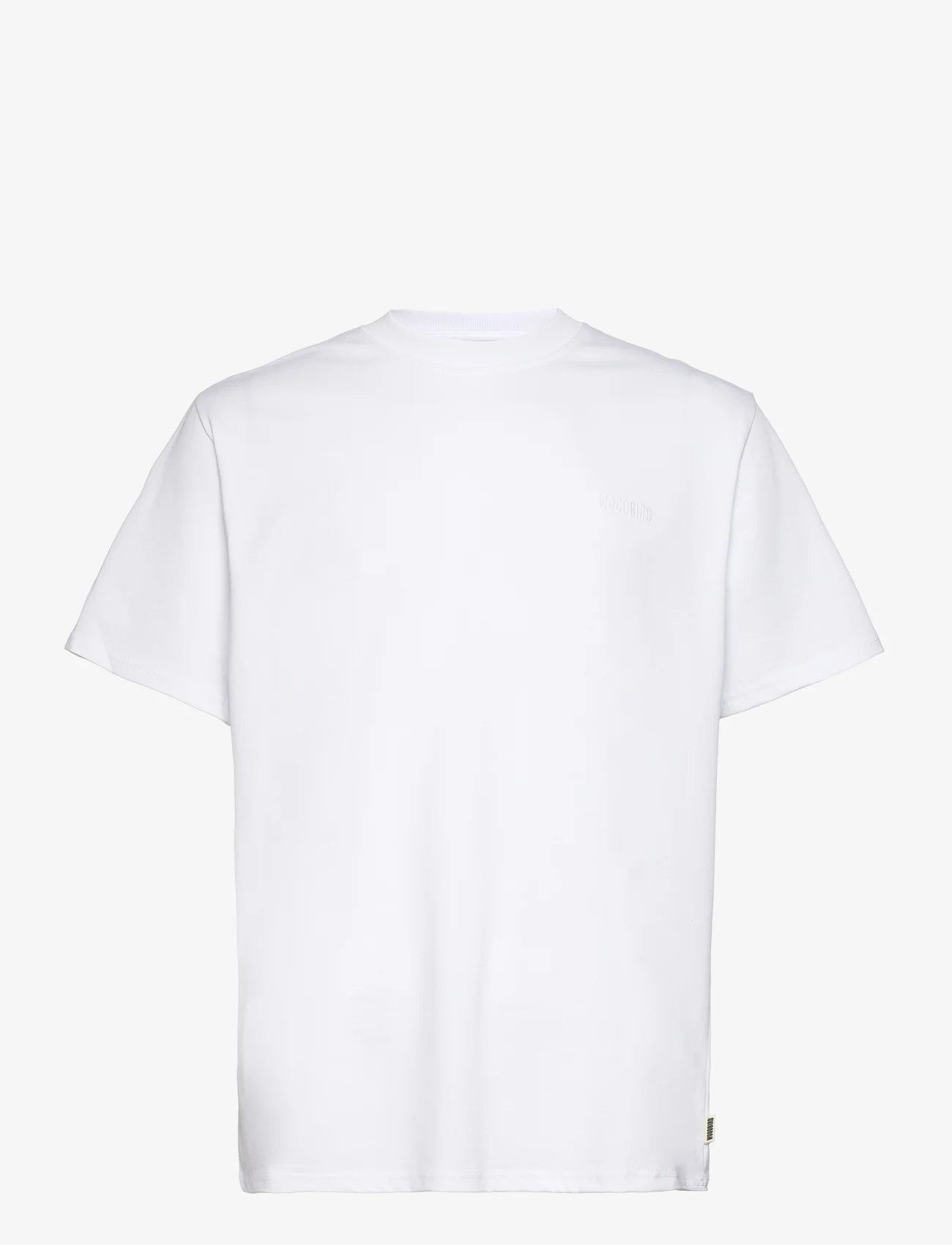 Woodbird - WBBaine Base Tee - t-shirts - white - 0