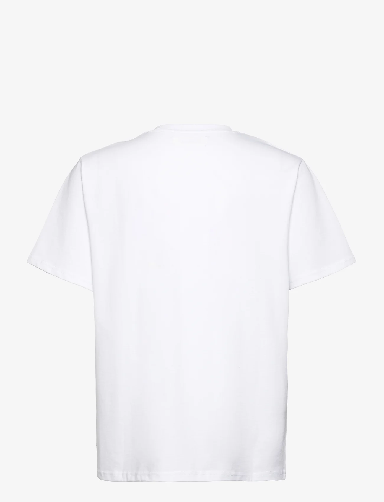Woodbird - WBBaine Base Tee - t-shirts - white - 1