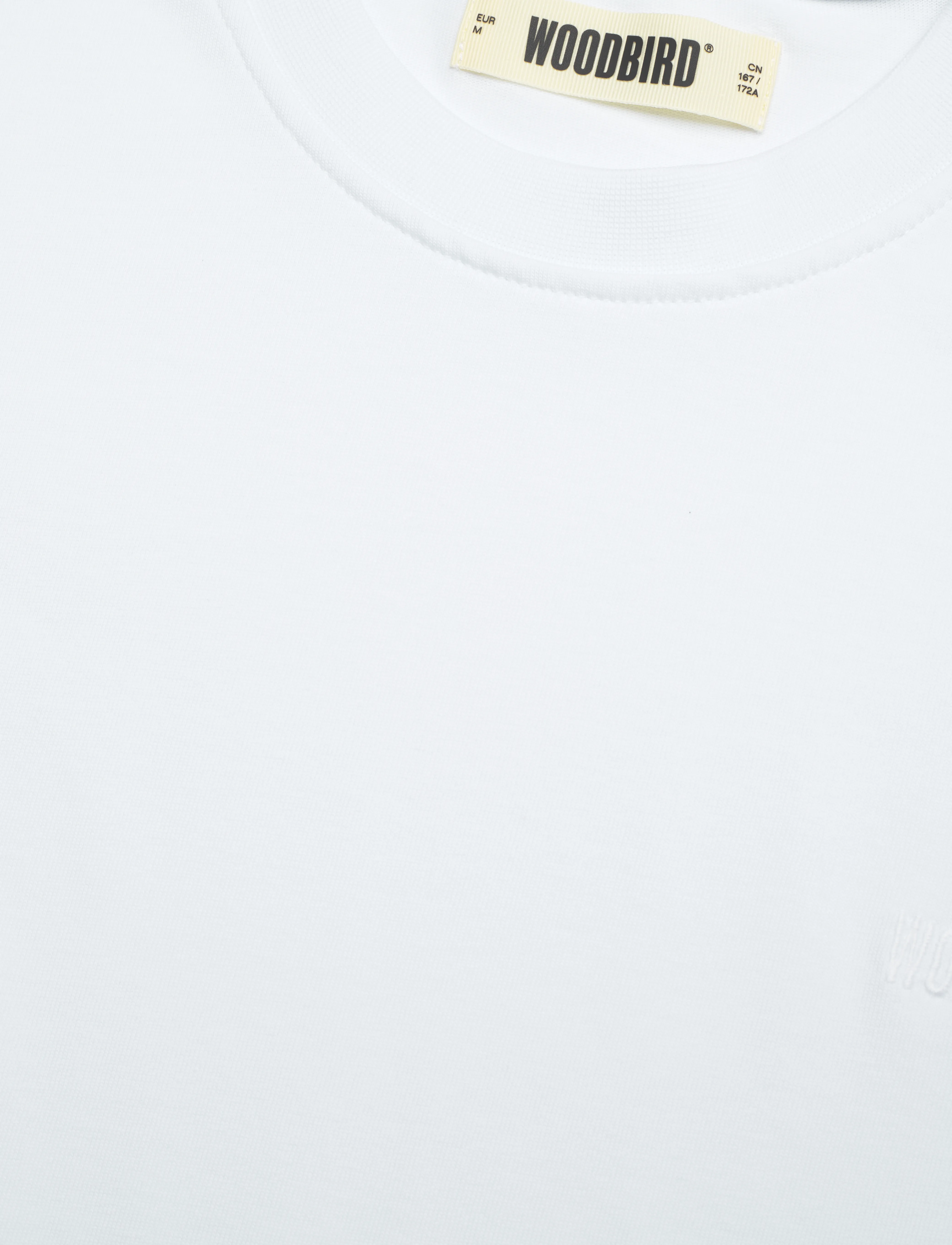 Woodbird - WBBaine Base tee - kurzärmelig - white - 3