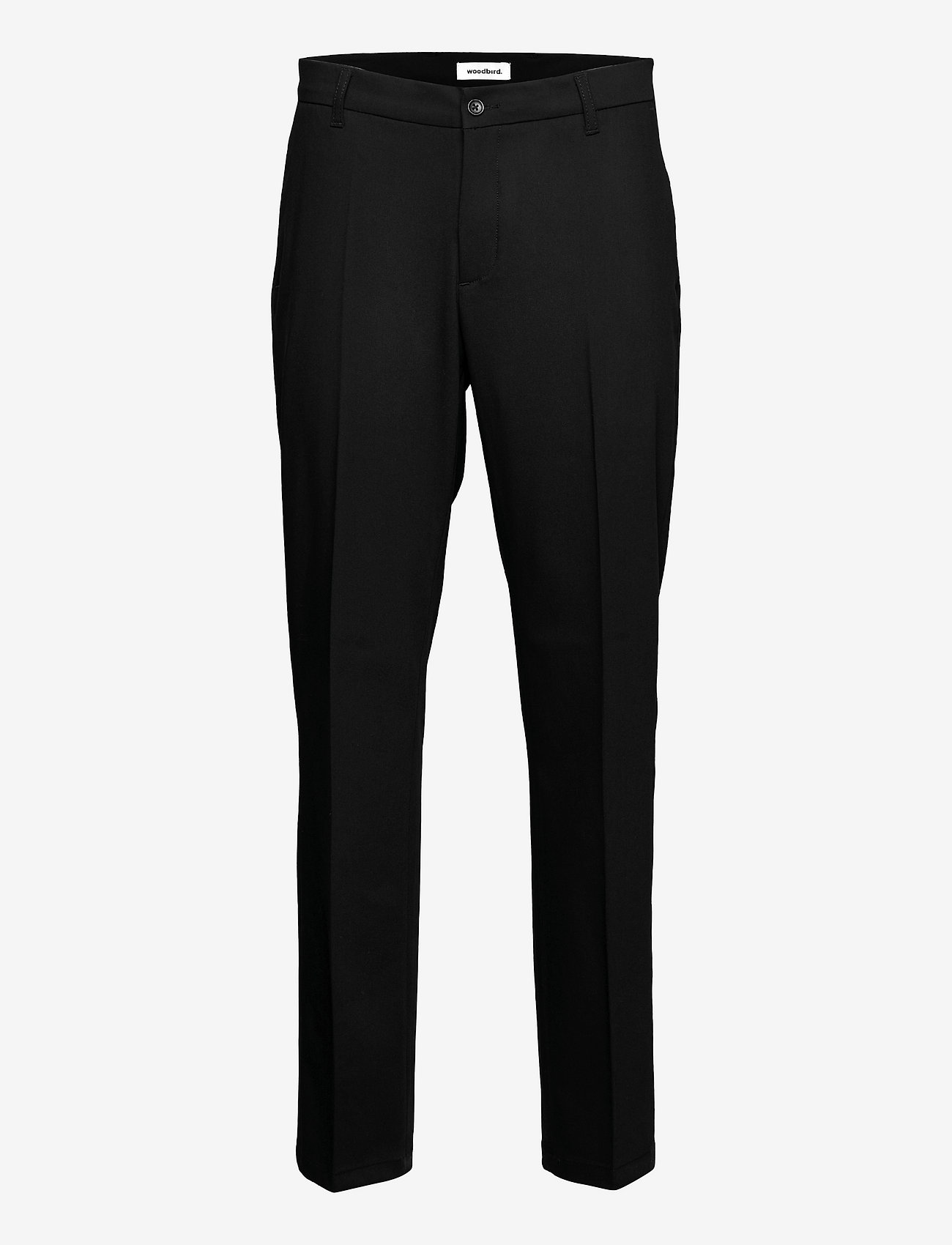 Woodbird - Eik Nickel Pants - suit trousers - black - 0