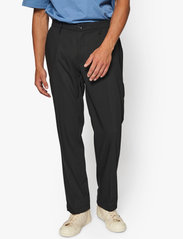 Woodbird - Eik Nickel Pants - suit trousers - black - 2