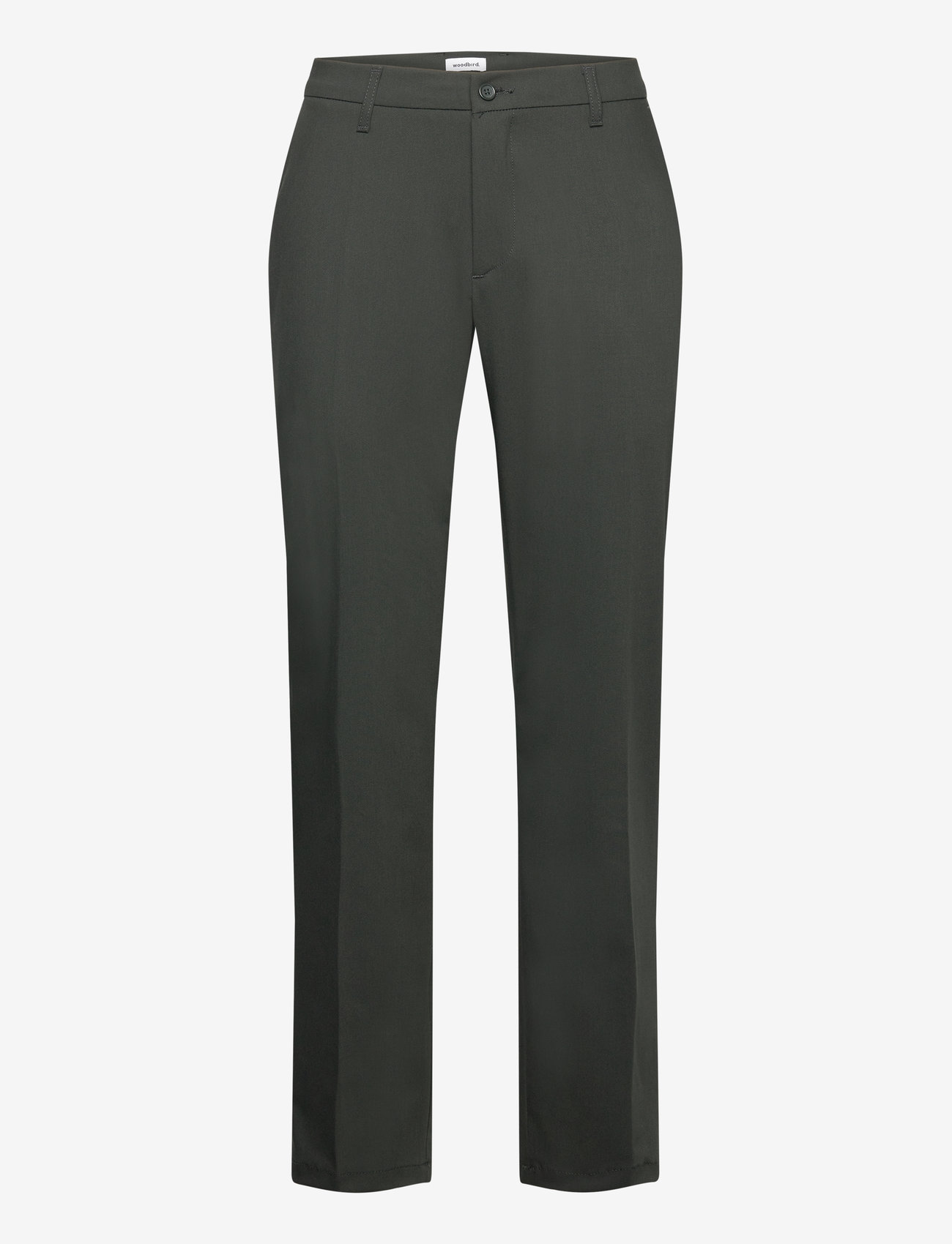 Woodbird - Eik Nickel Pants - anzugshosen - dark green - 0