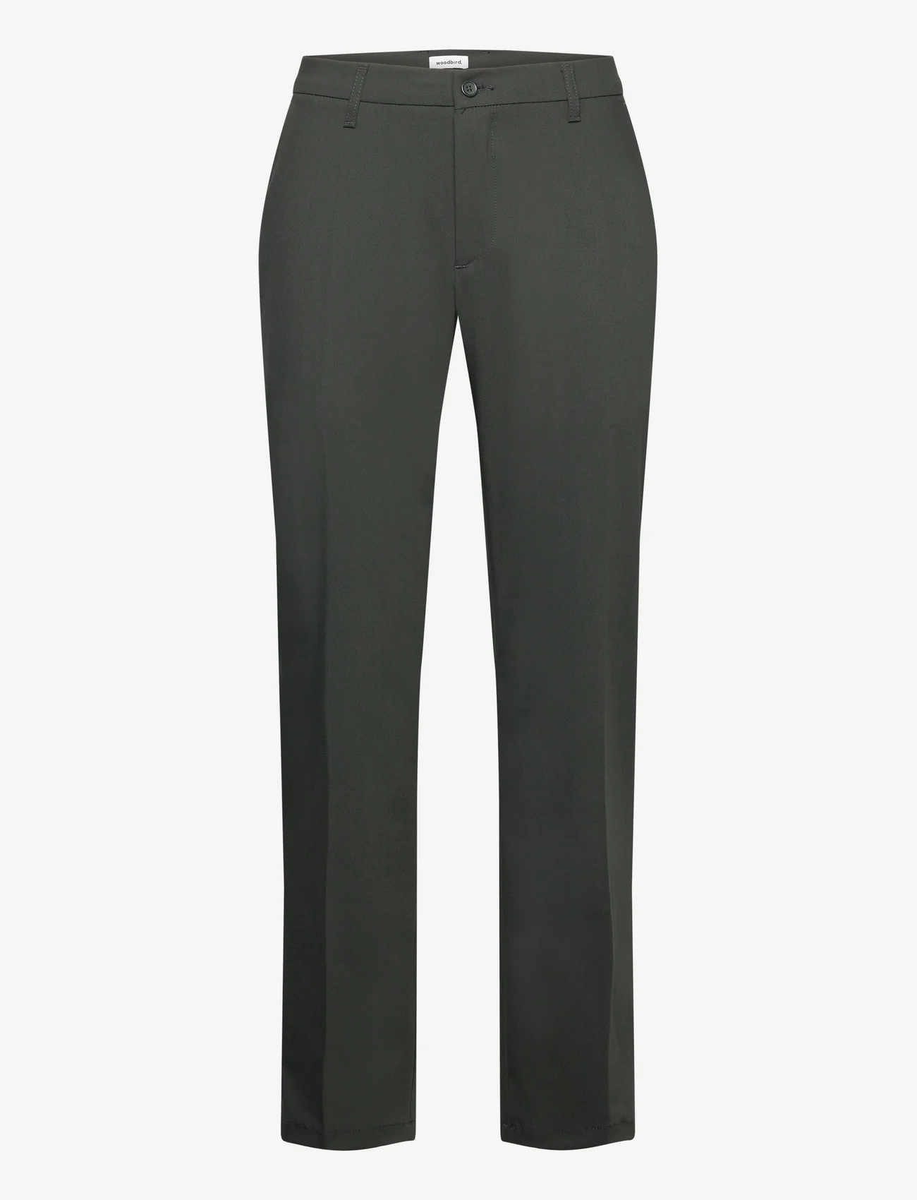 Woodbird - Eik Nickel Pants - Ülikonnapüksid - dark green - 0