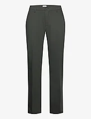 Woodbird - Eik Nickel Pants - kostiumo kelnės - dark green - 0