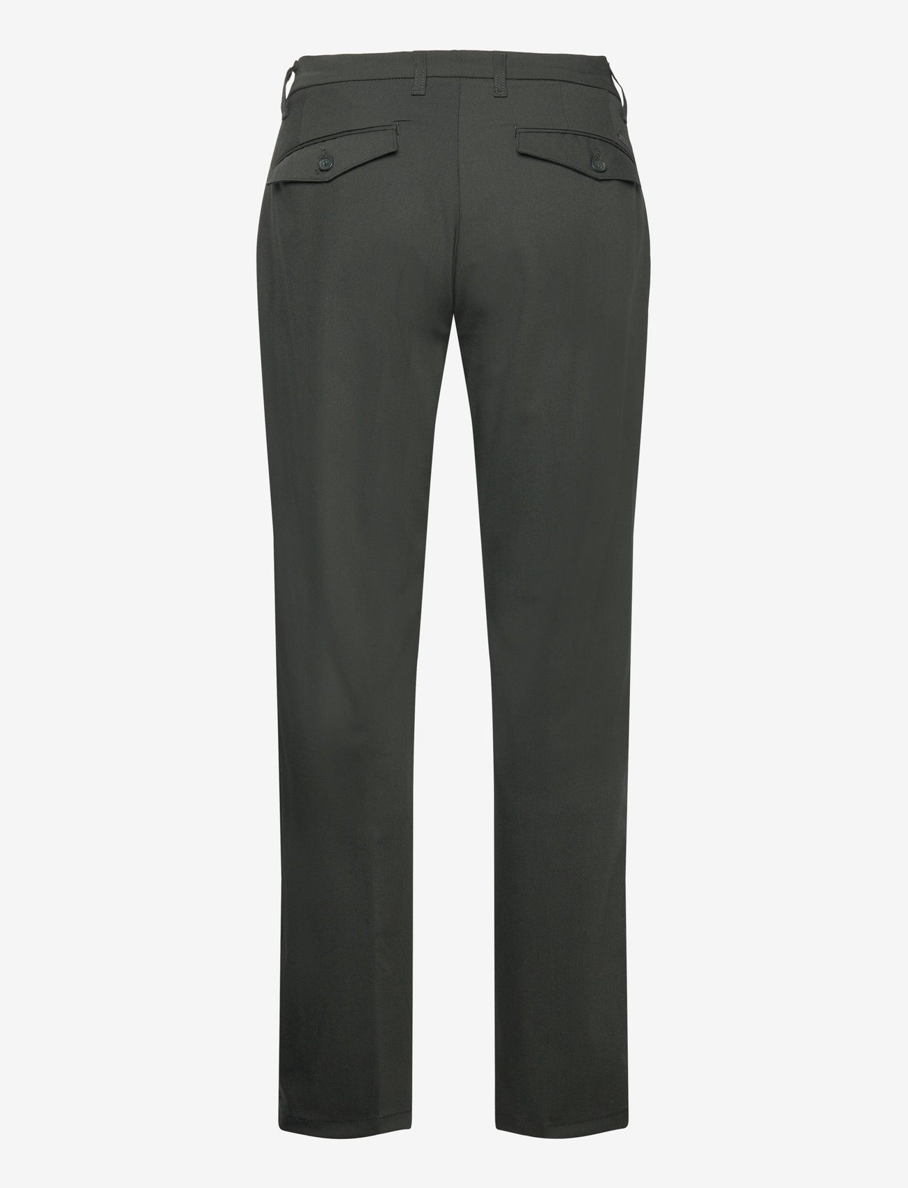 Woodbird - Eik Nickel Pants - anzugshosen - dark green - 1