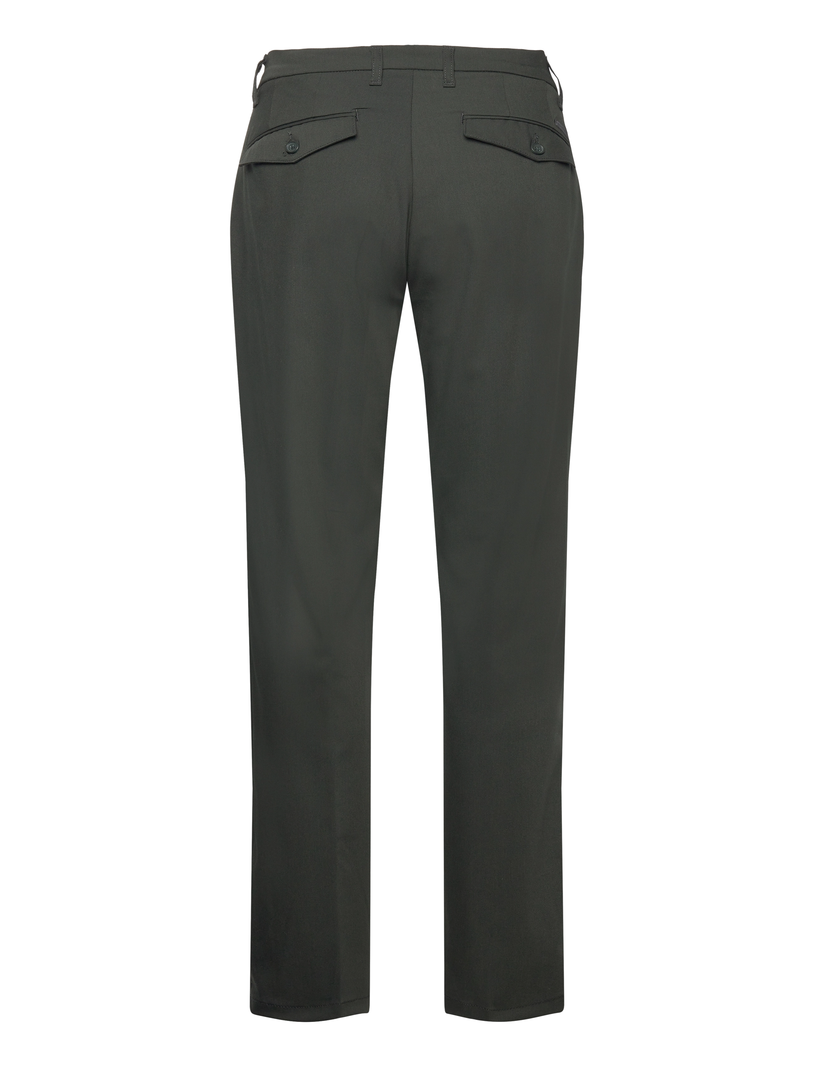 Woodbird - Eik Nickel Pants - anzugshosen - dark green - 1