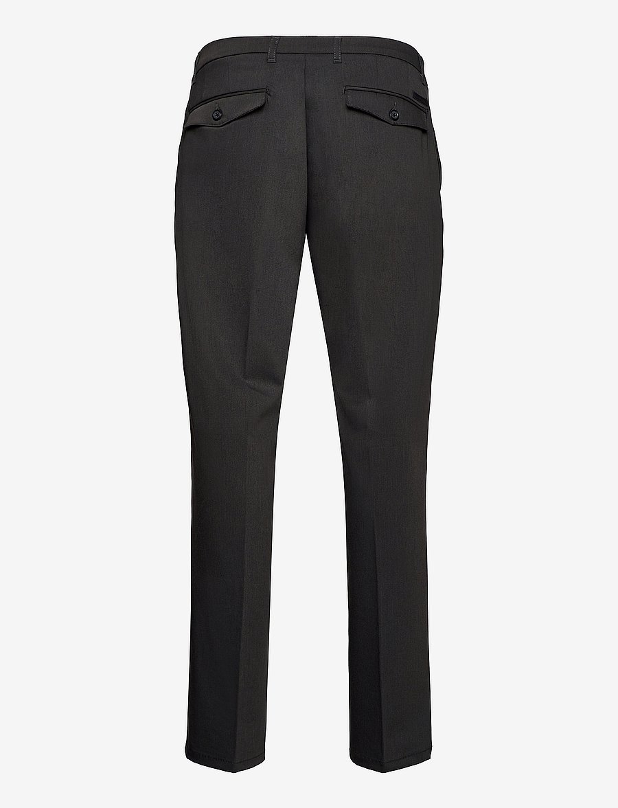 Woodbird - Eik Nickel Pants - anzugshosen - grey - 2