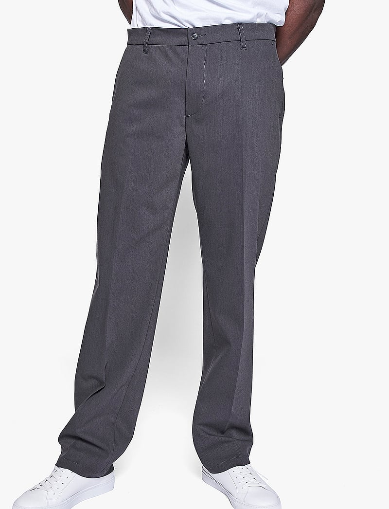 Woodbird - Eik Nickel Pants - Ülikonnapüksid - grey - 0