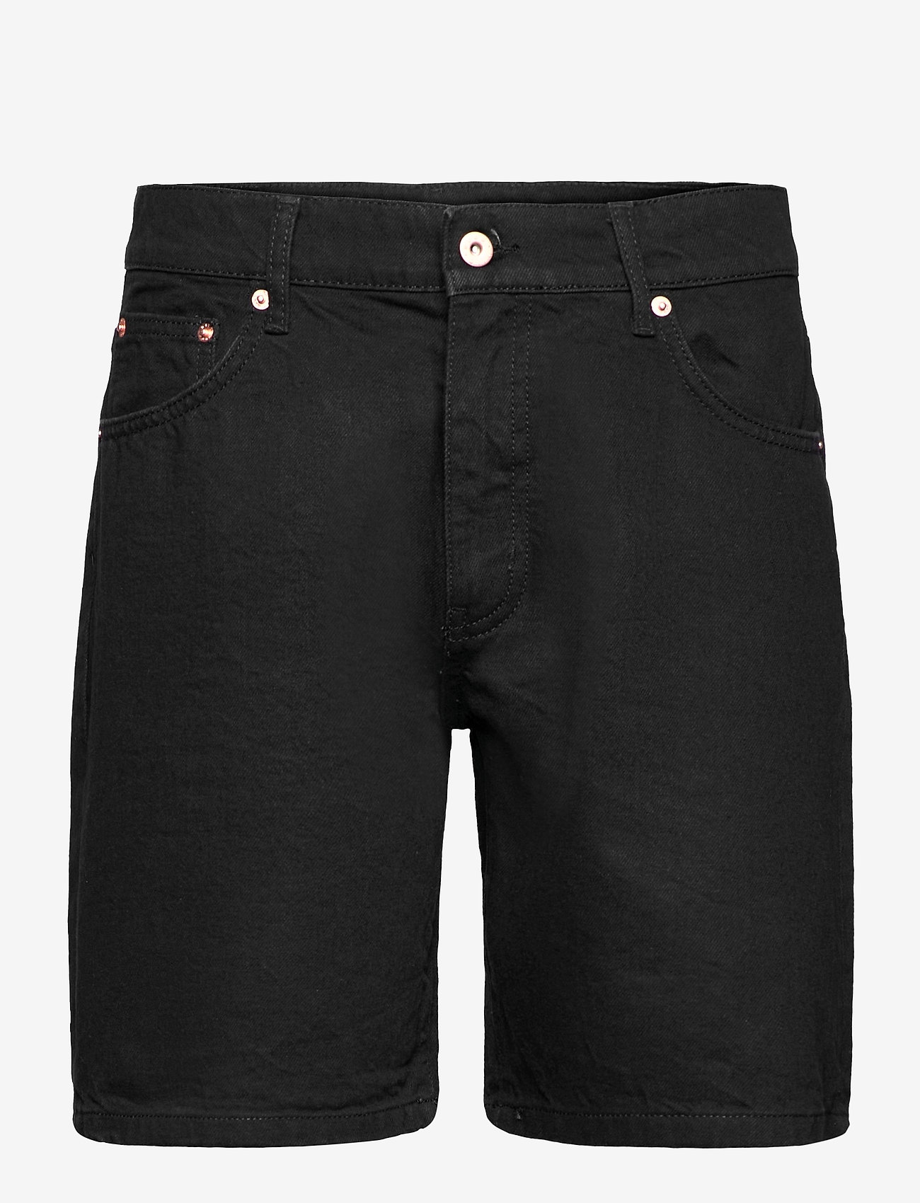 Woodbird - Doc Night Shorts - lühikesed teksapüksid - night black - 0