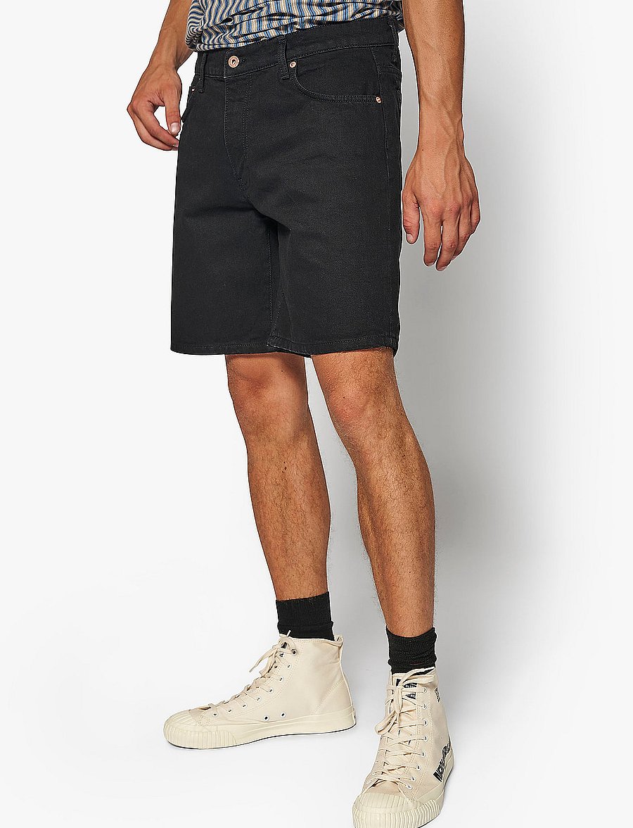 Woodbird - Doc Night Shorts - farkkushortsit - night black - 0