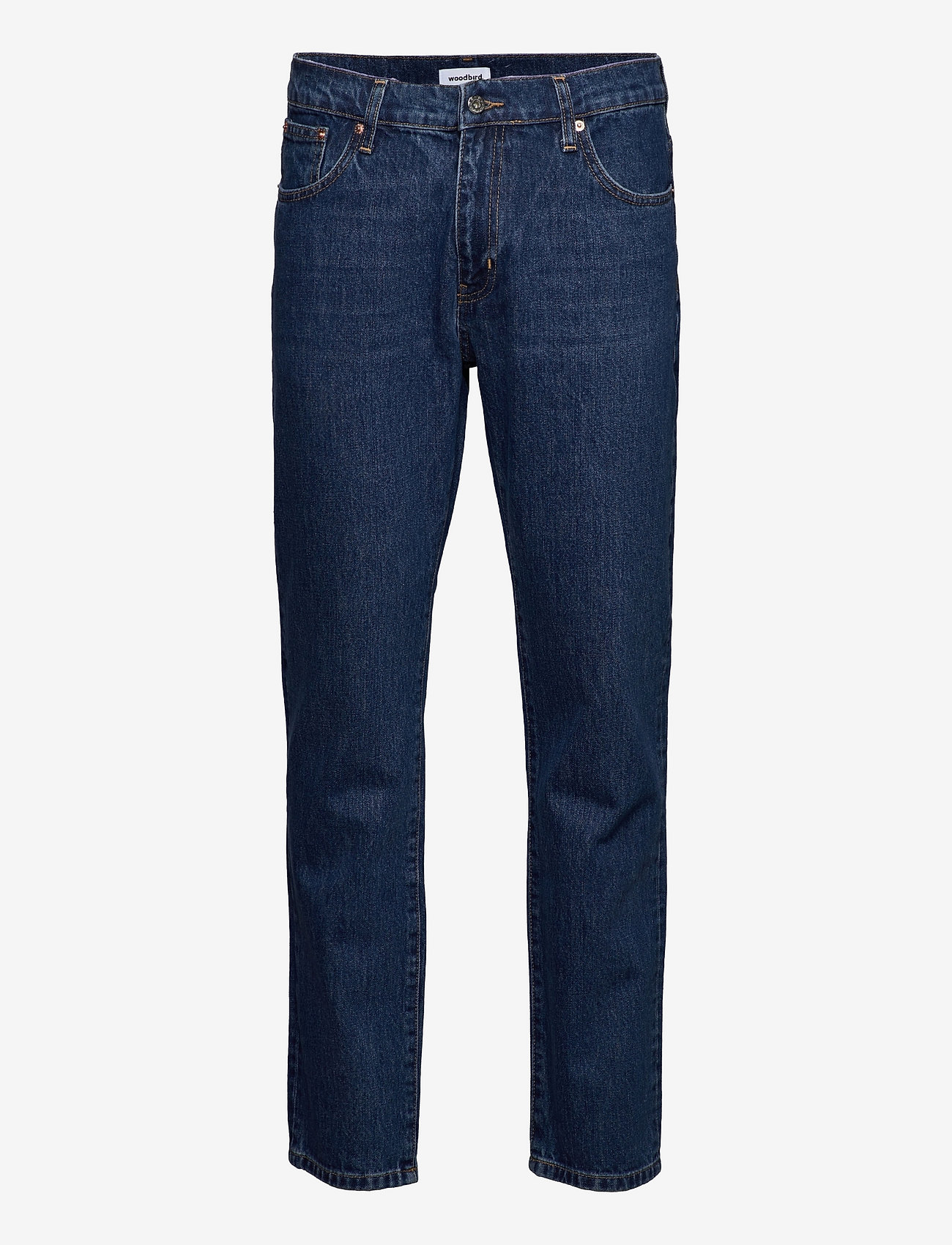 Woodbird - Doc Dark Vintage Jeans - regular piegriezuma džinsa bikses - blue vintage - 0