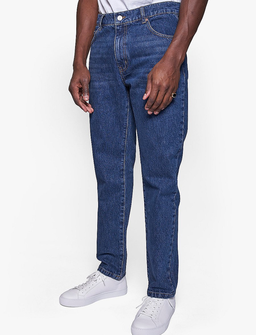 Woodbird - Doc Dark Vintage Jeans - normale jeans - blue vintage - 0