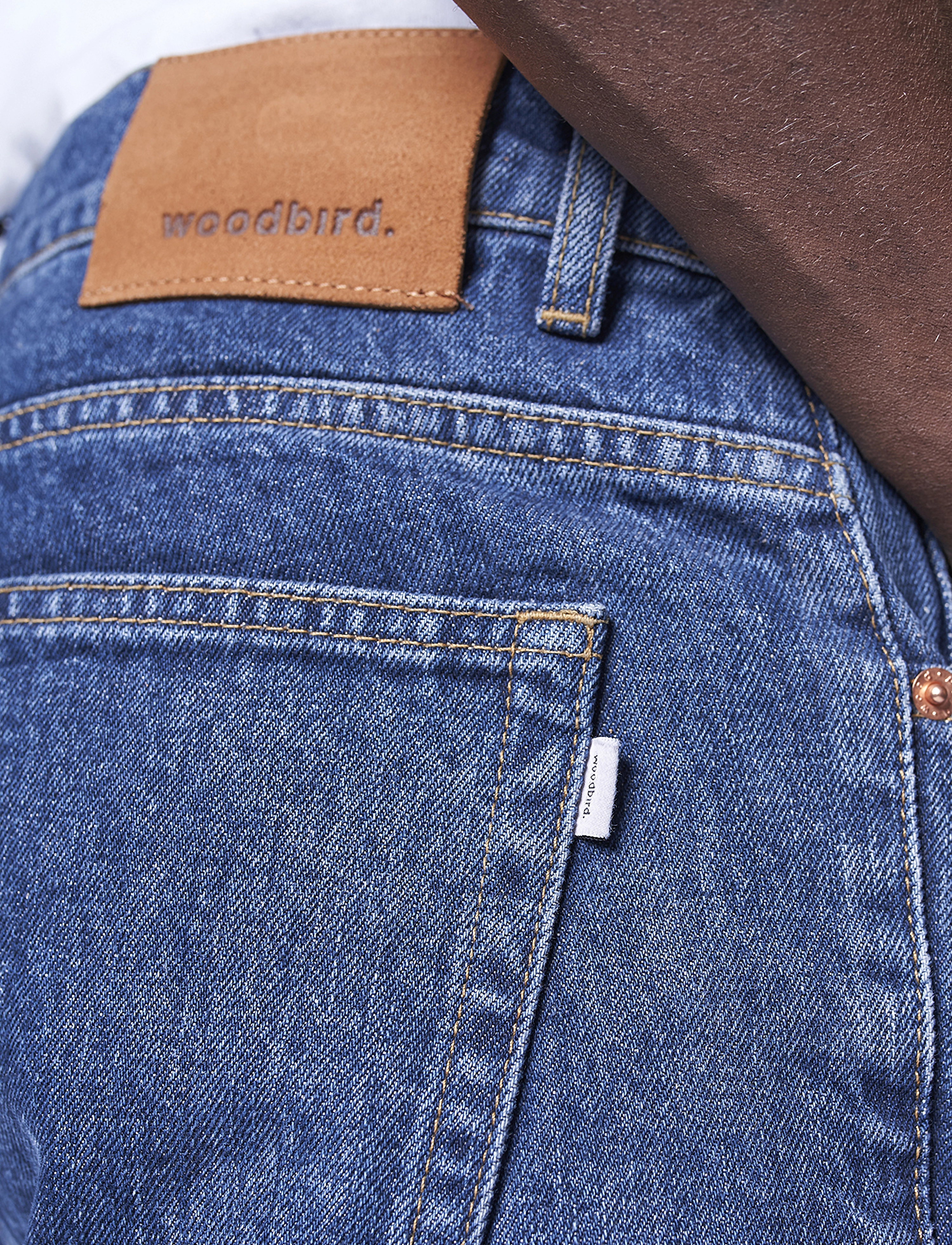Woodbird - Doc Dark Vintage Jeans - tavalised teksad - blue vintage - 3