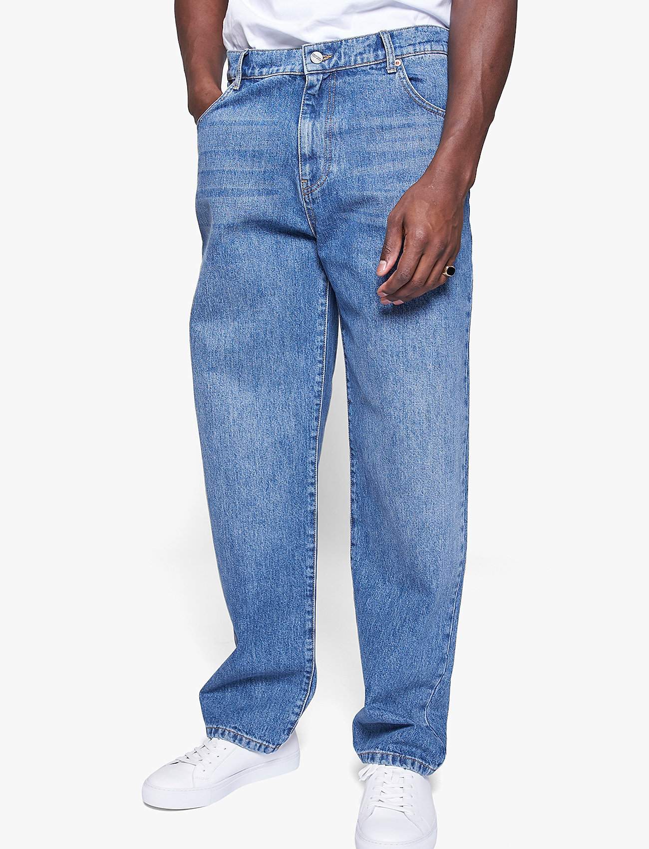 Woodbird - Leroy Blue Vintage Jeans - bukser & jeans - light blue - 3