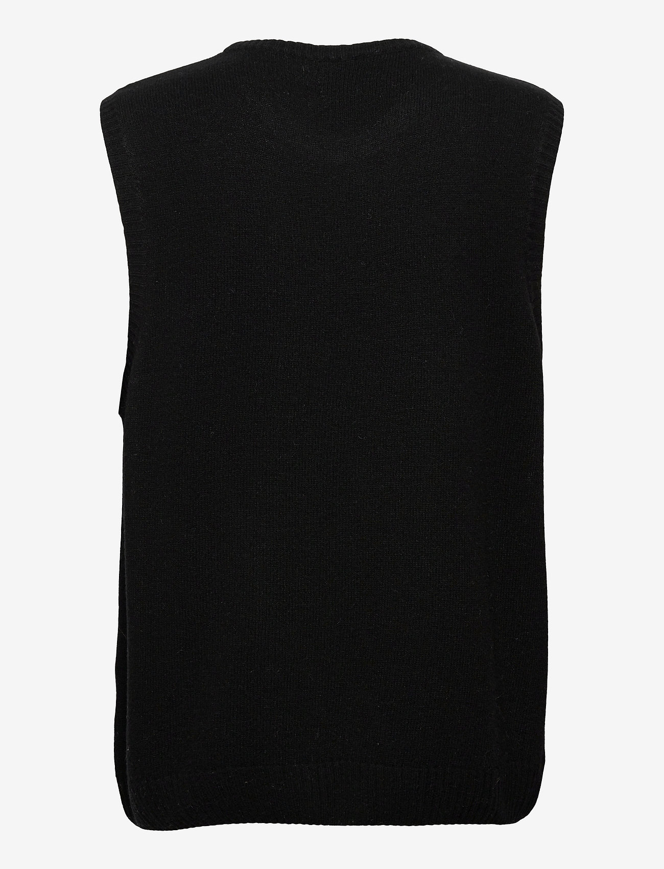 Woodbird - Karl Wool Vest - black - 1