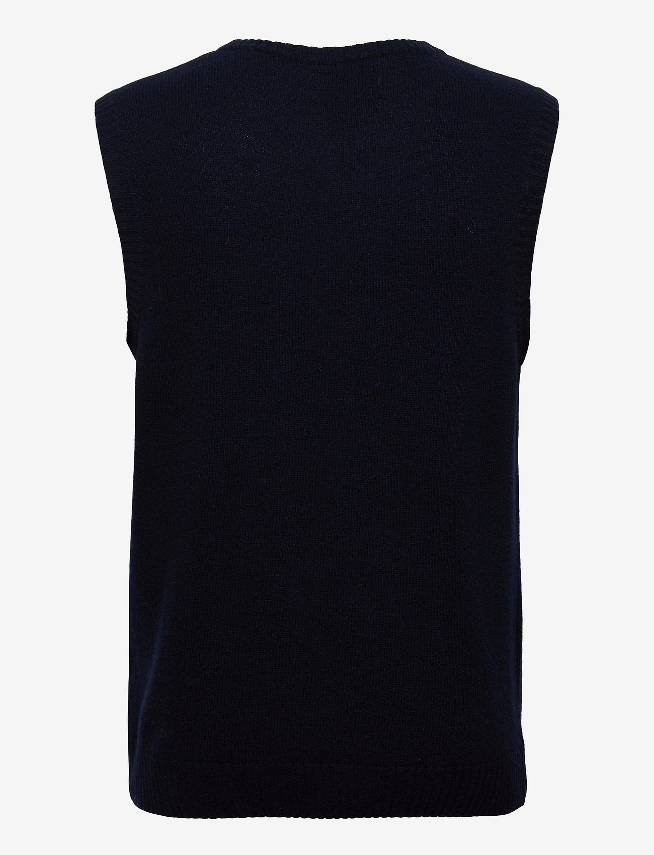 Woodbird - Karl Wool Vest - navy - 1