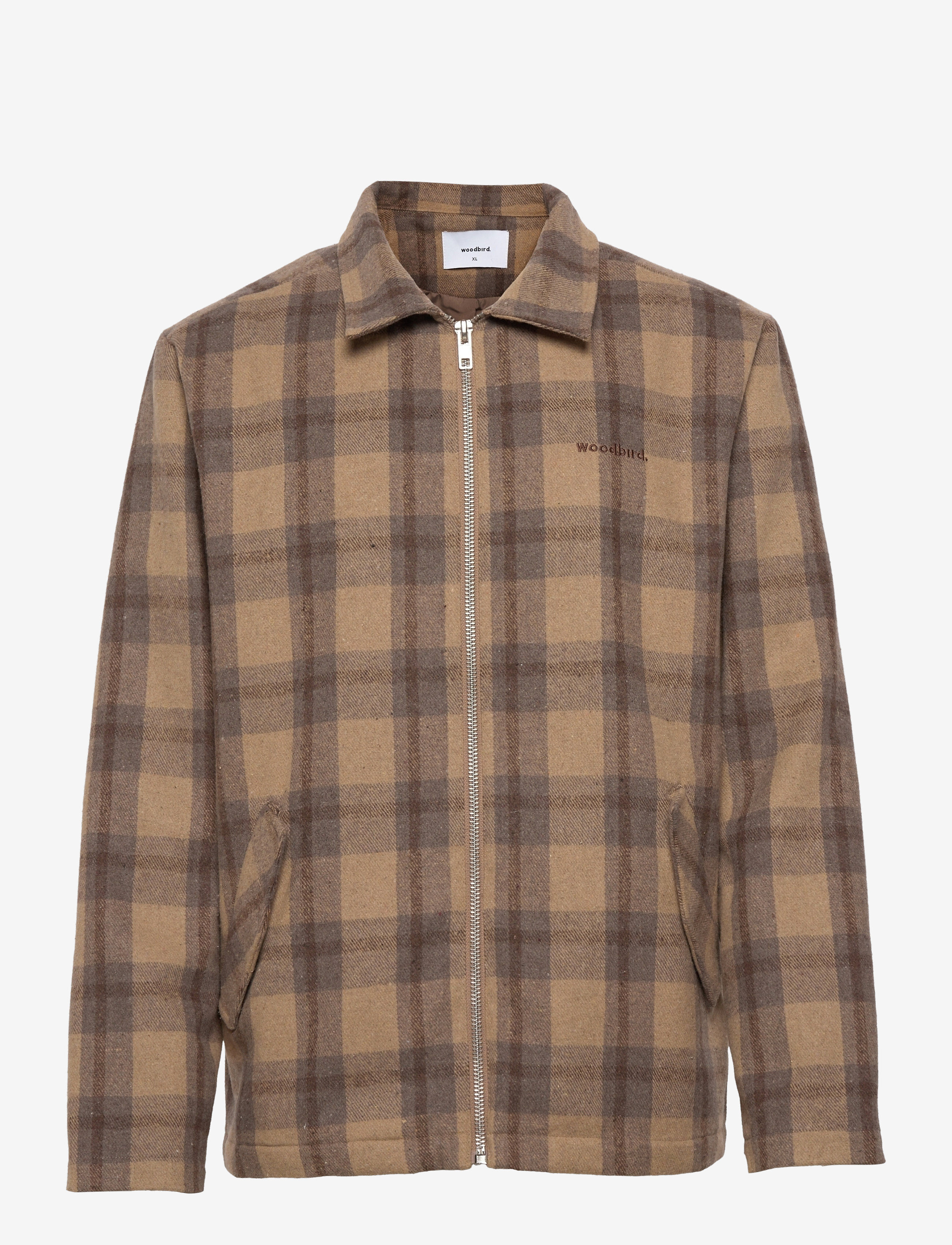 Woodbird - Plucked 2Check Jacket - brown - 0