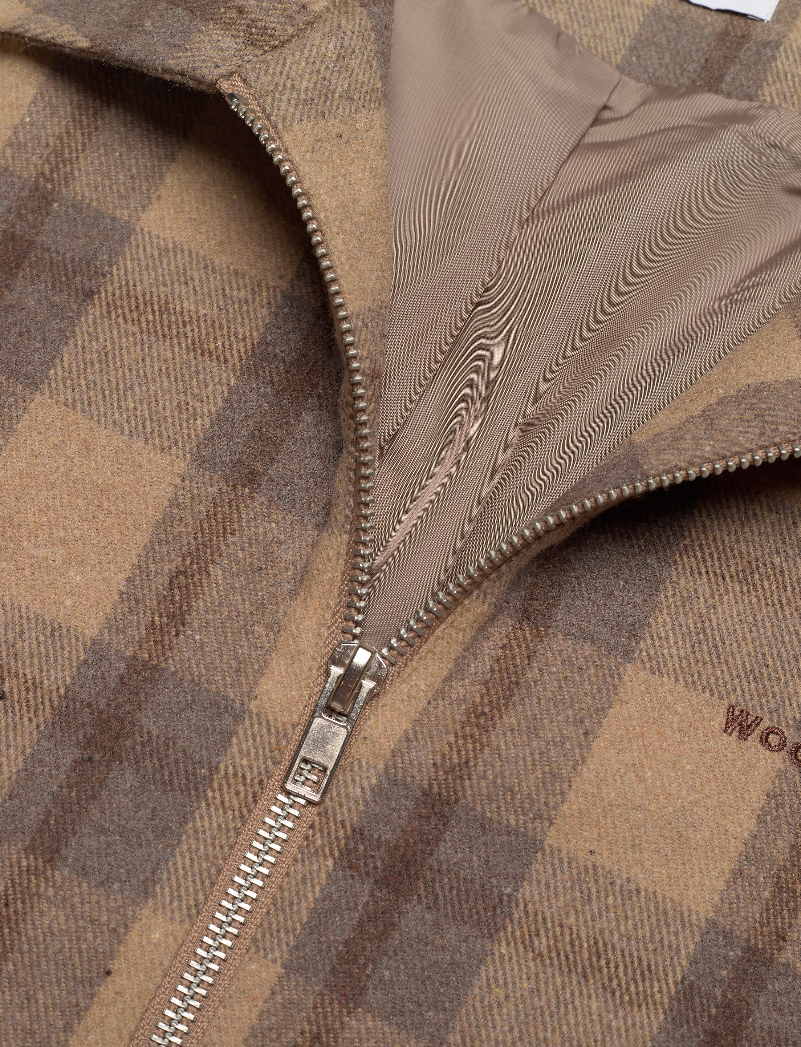 Woodbird - Plucked 2Check Jacket - brown - 2