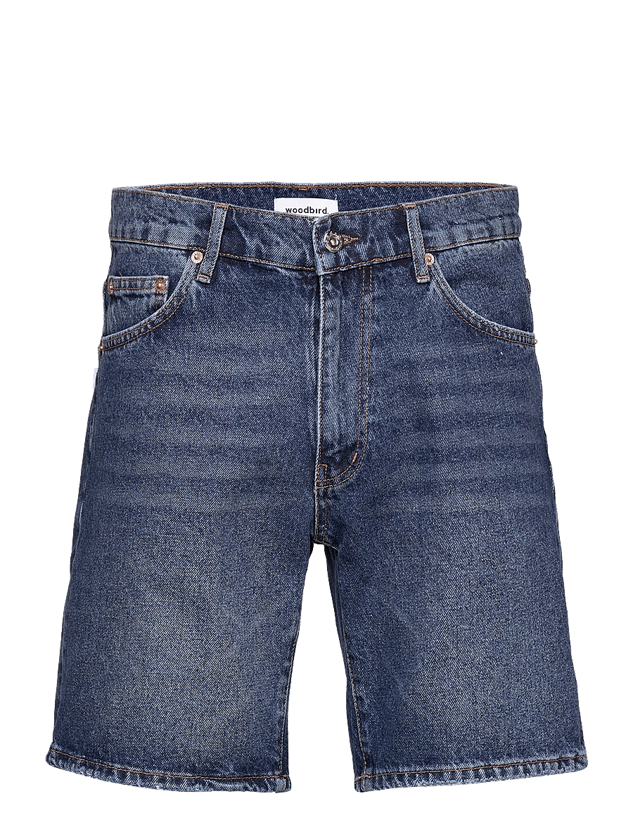 Woodbird - Doc Blooke Shorts - džinsiniai šortai - 90s blue - 0