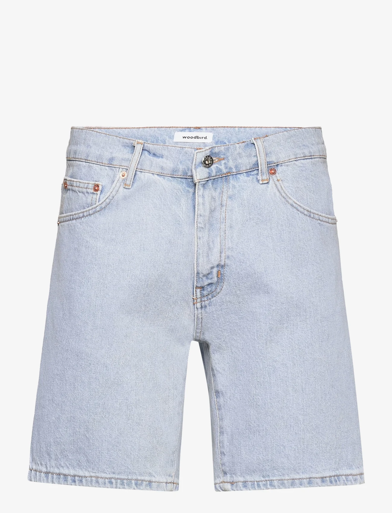 Woodbird - Doc Brando Shorts - džinsa šorti - 90s blue - 0