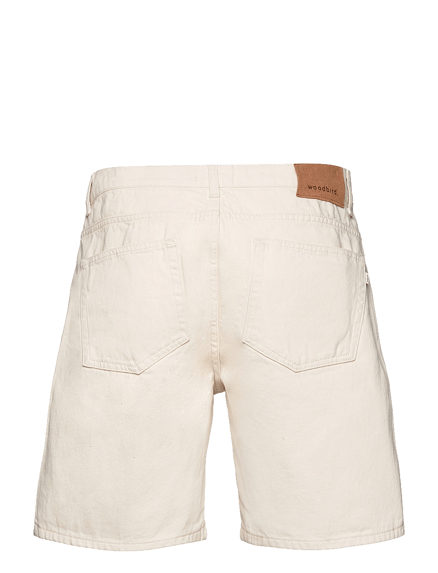 Woodbird - Doc Twill Shorts - short en jean - off white - 1