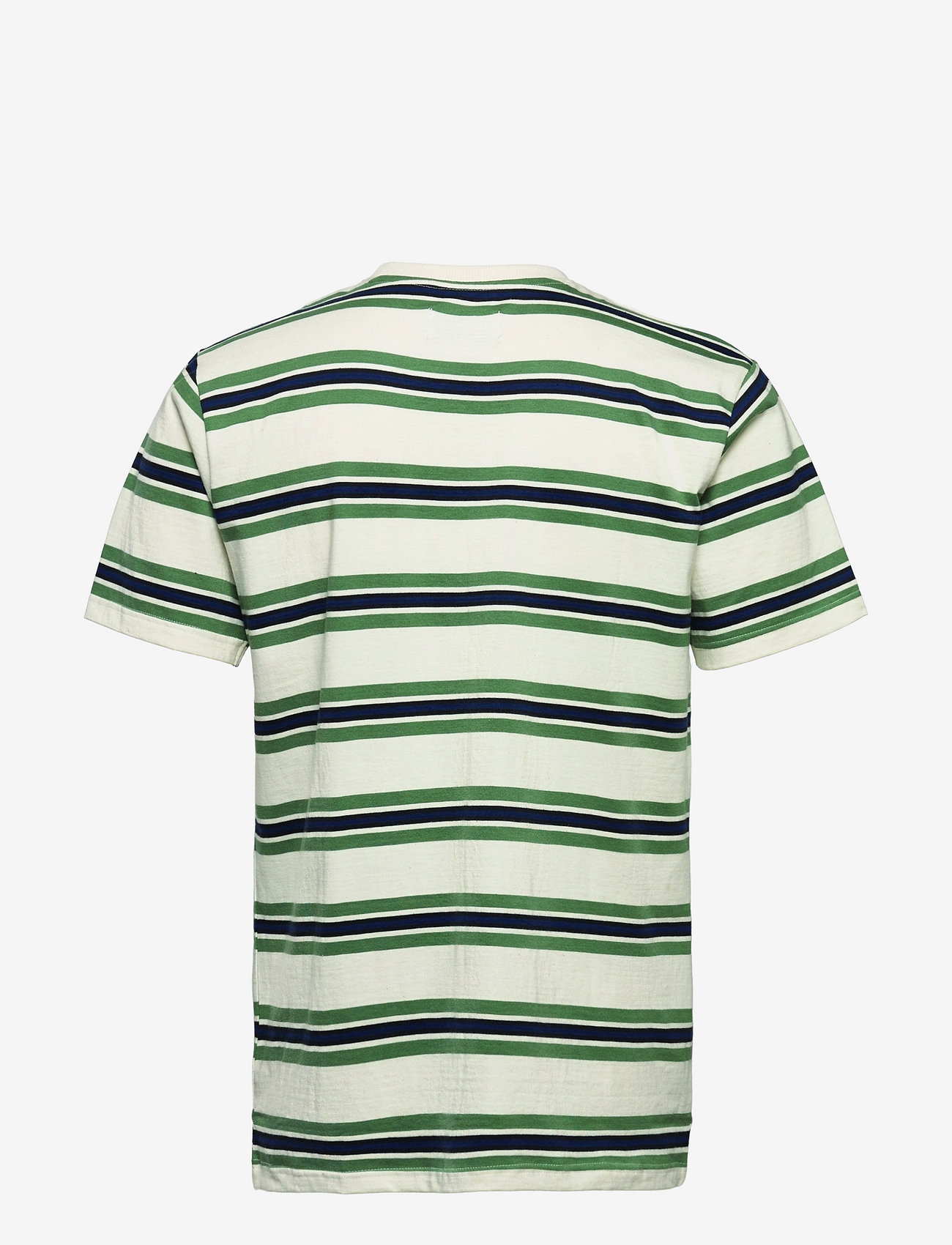 Woodbird - Soma Stripe Tee - off white - 1