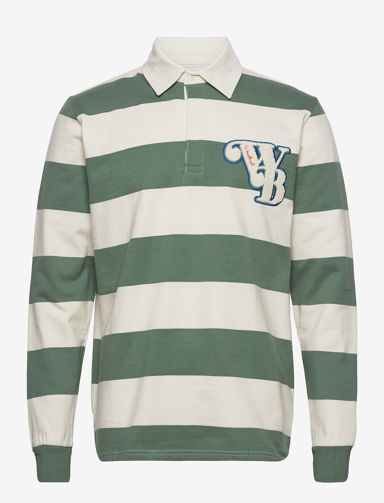 Woodbird - Rames Striped Polo - green - 0
