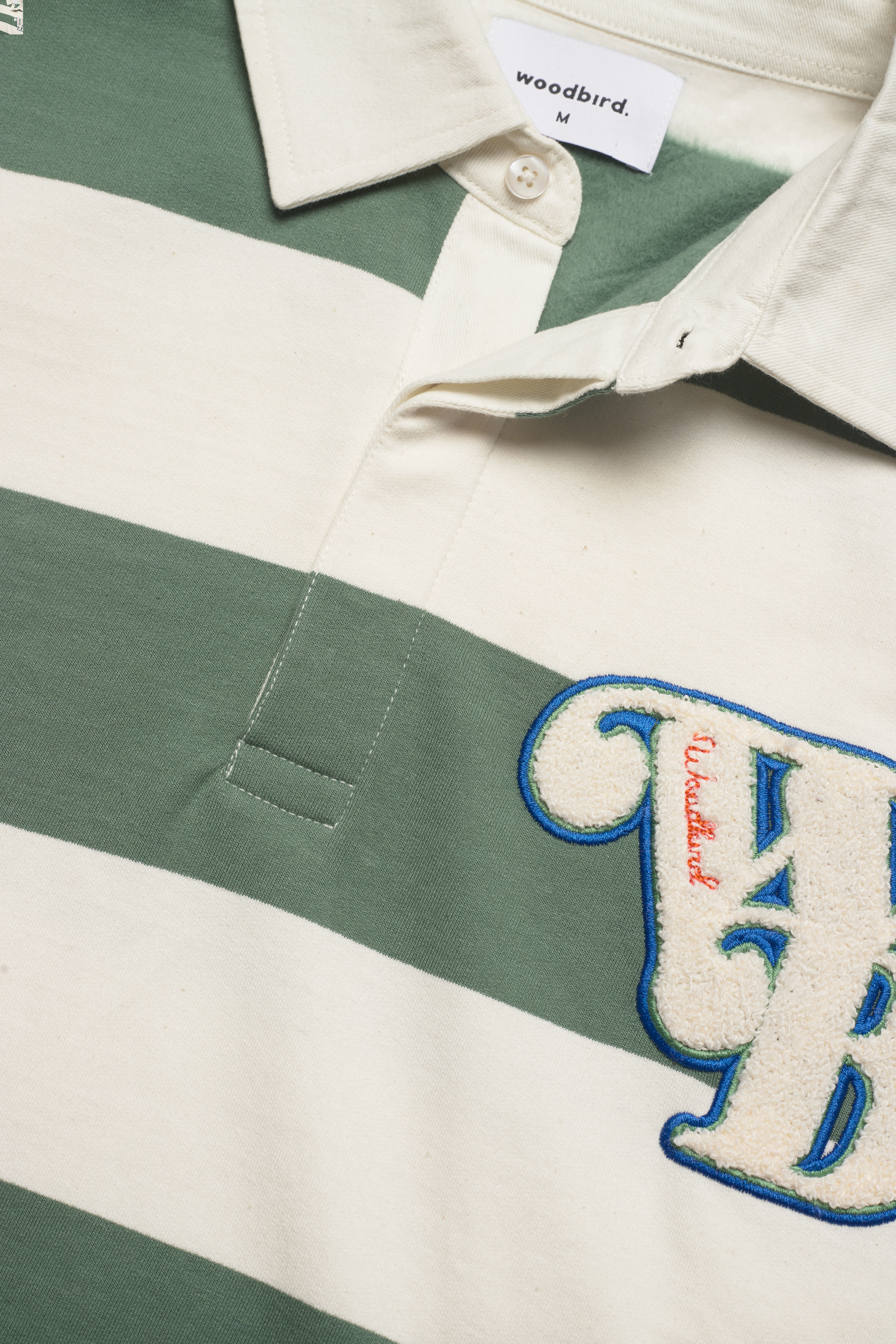 Woodbird - Rames Striped Polo - green - 2