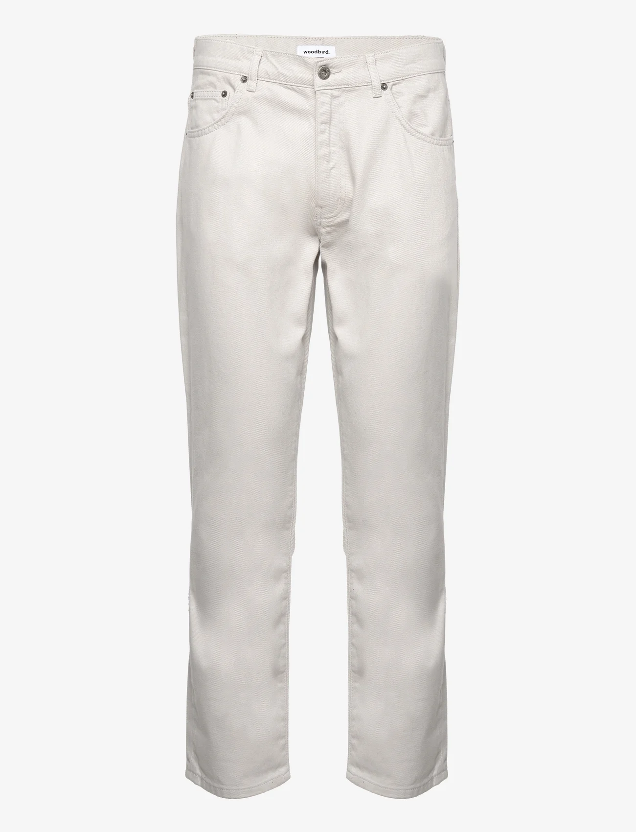 Woodbird - Doc Twill Pants - regular jeans - light grey - 0