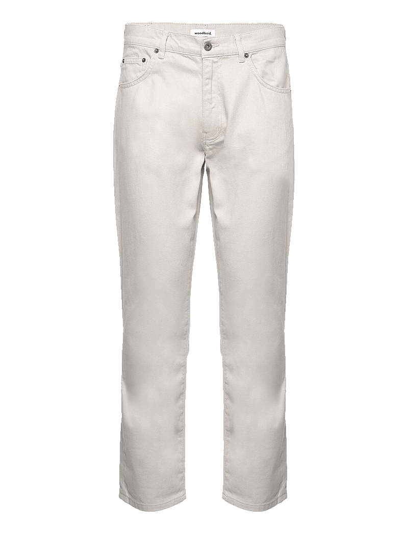 Woodbird - Doc Twill Pants - regular jeans - light grey - 0