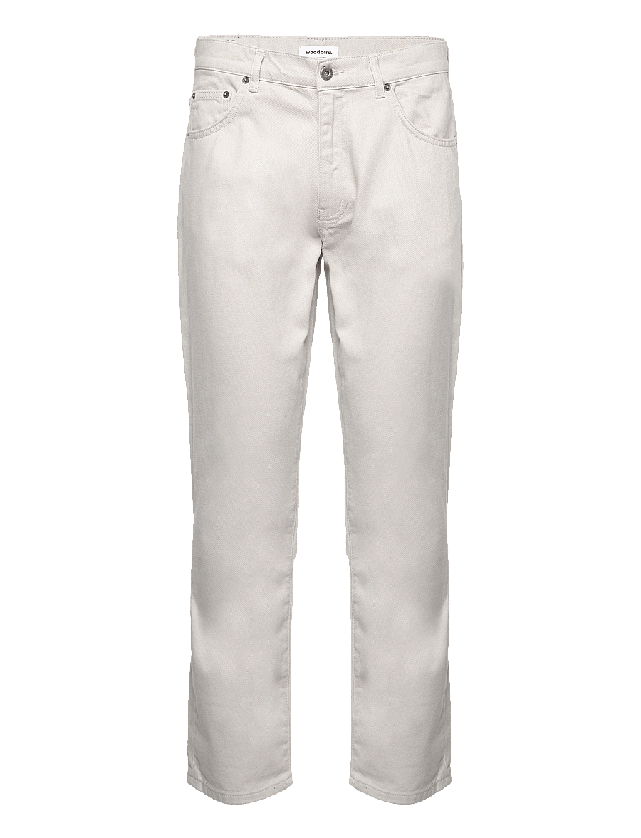 Woodbird - Doc Twill Pants - regular jeans - light grey - 0