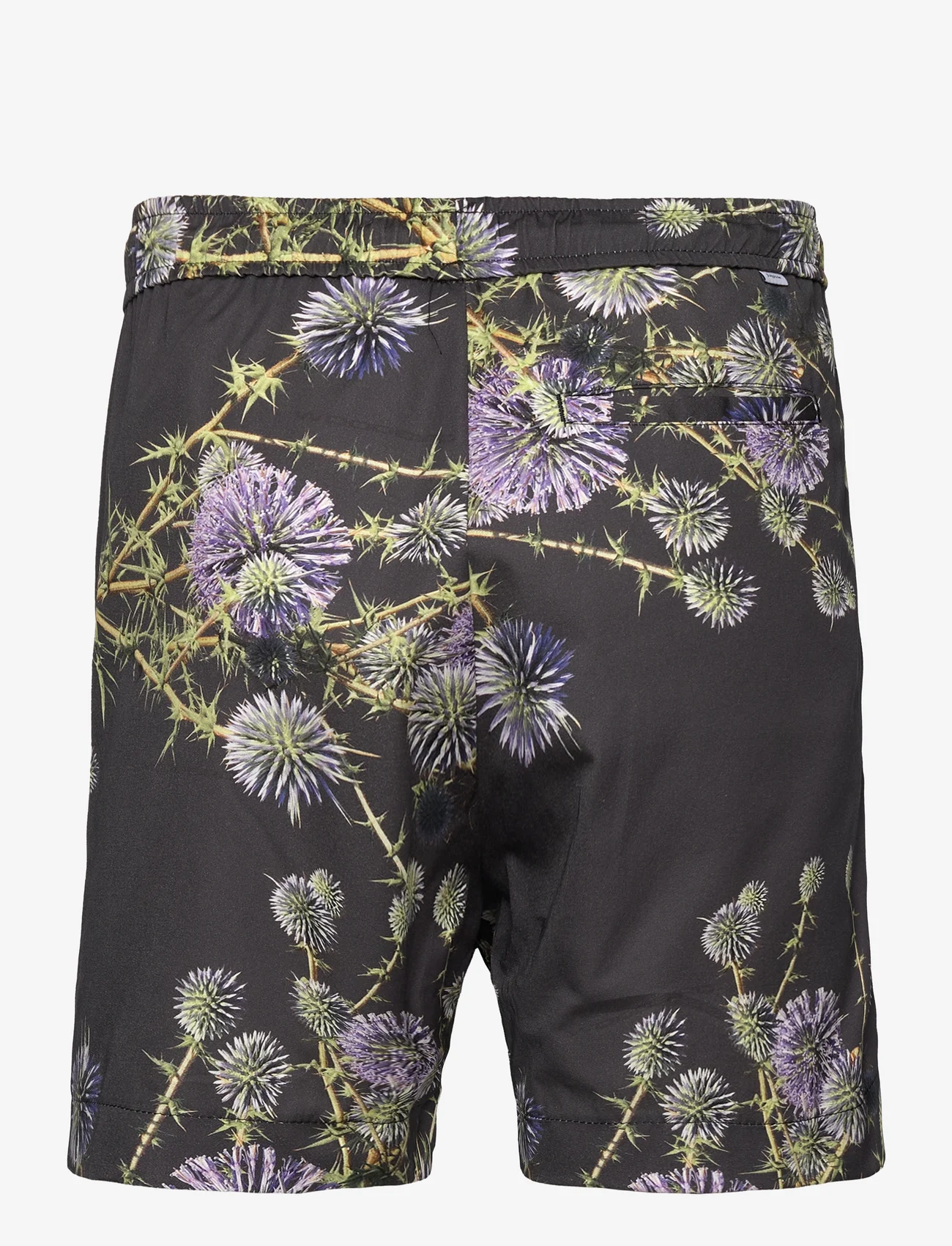 Woodbird - Bommy Thistle Shorts - casual shorts - dark grey - 1