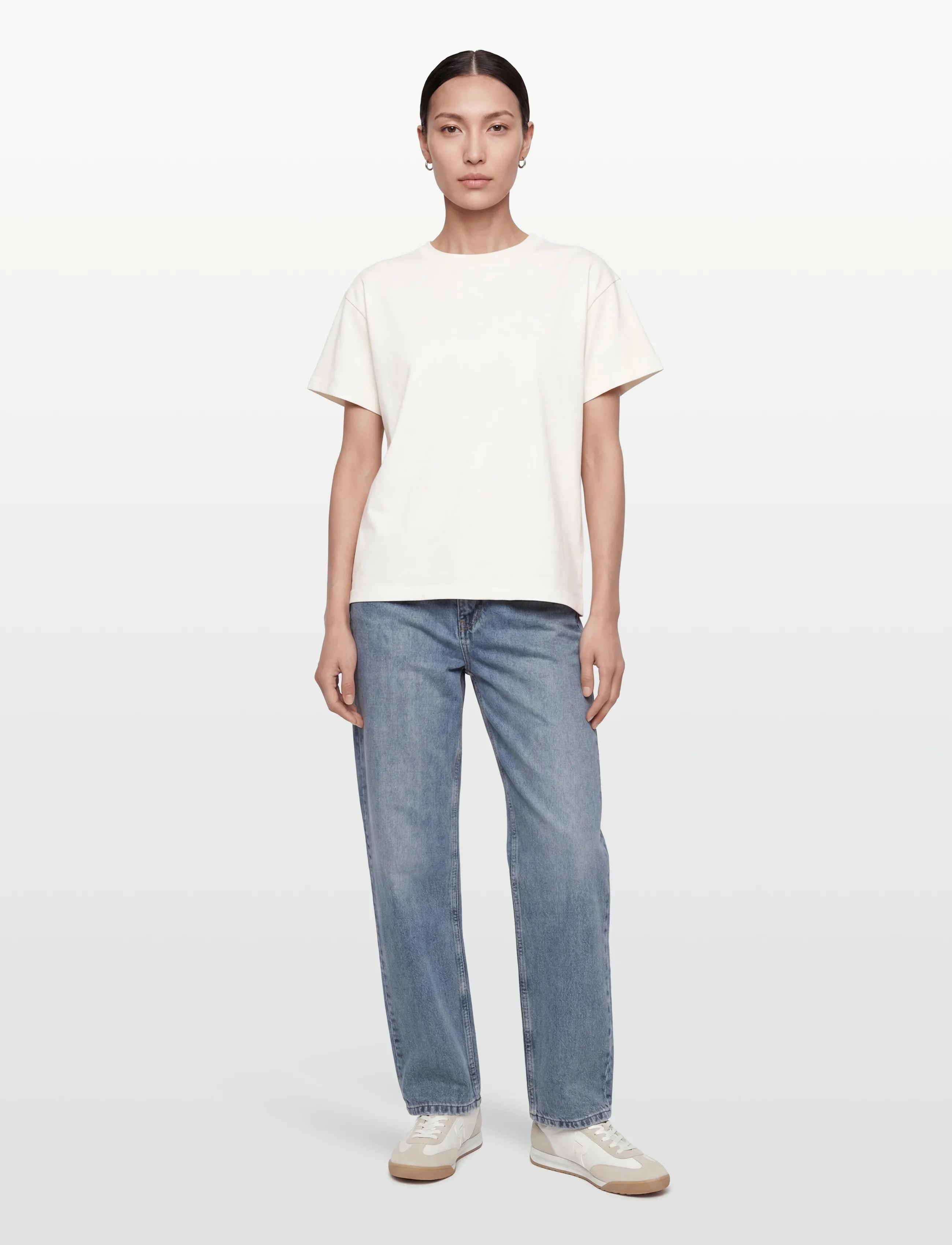 Woodbird Carla Doone Jeans - Mom-Jeans - WASHED BLUE / blue