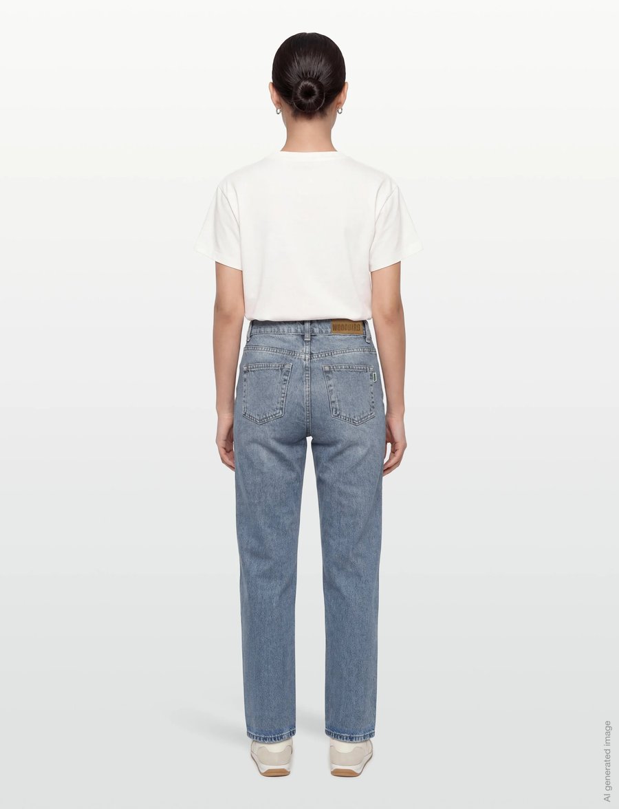Woodbird - Carla Doone Jeans - jeans droites - washed blue - 4