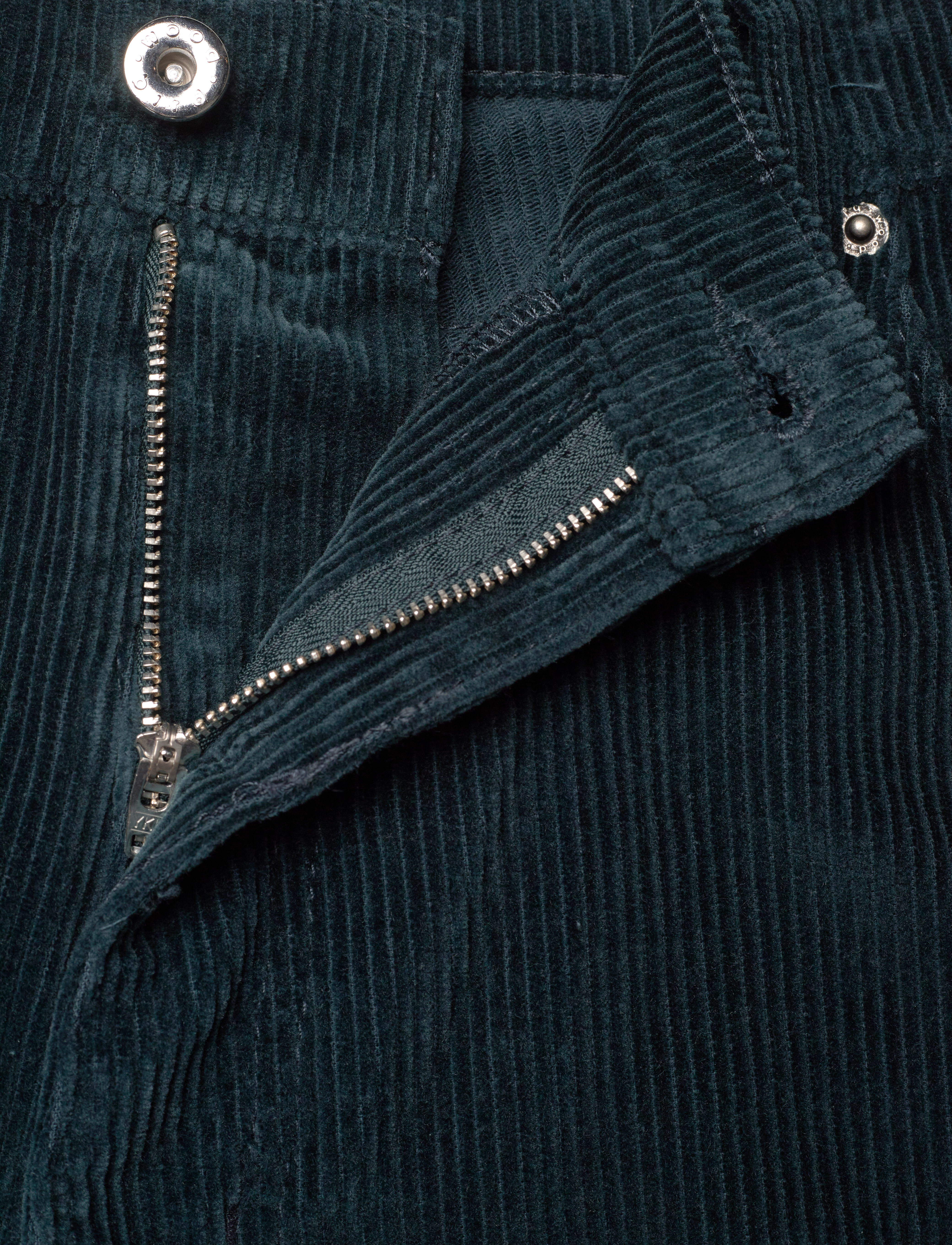 Woodbird - Leroy Cord Pants - regular jeans - granite green - 3