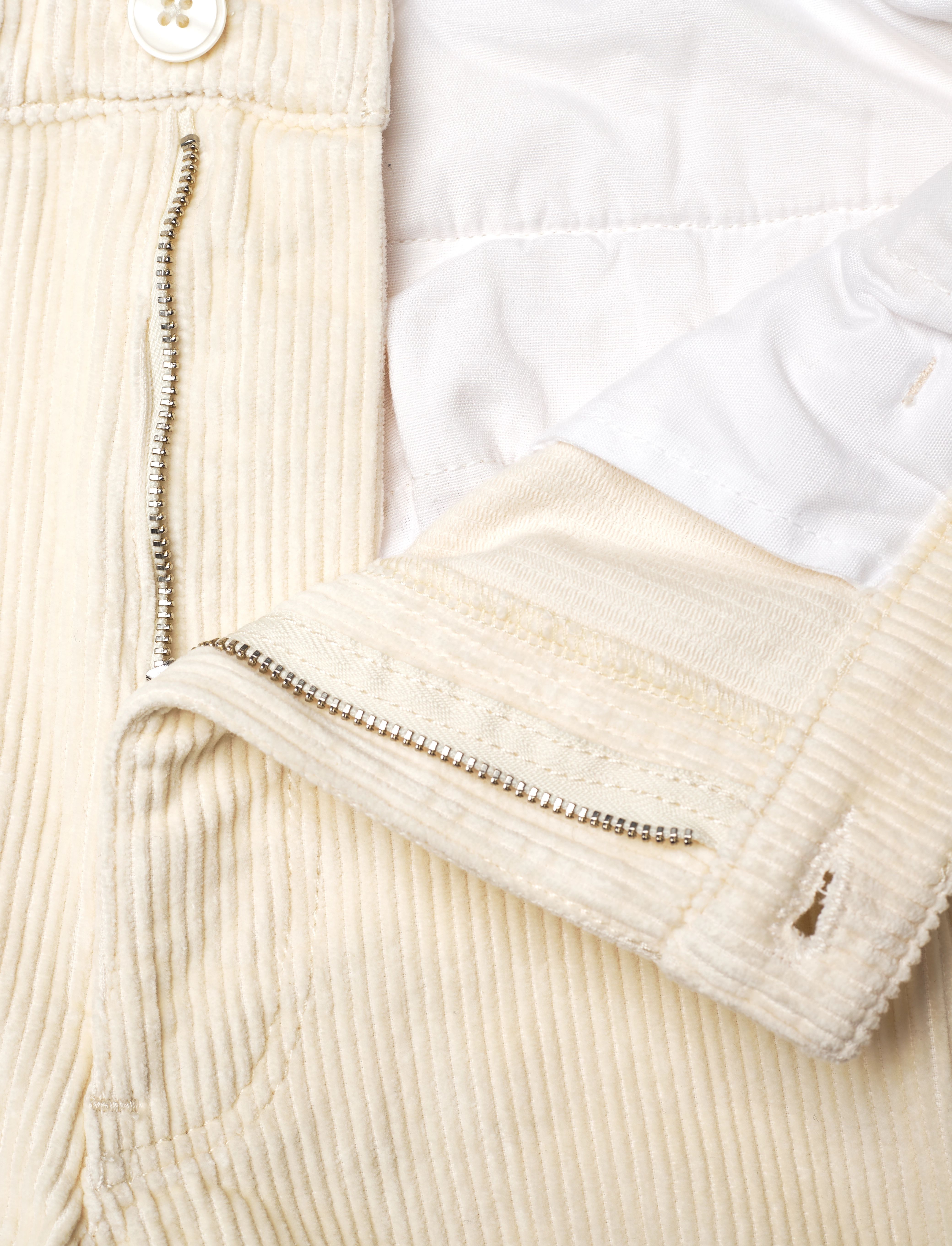 Woodbird - Ben Cord Pants - off white - 3