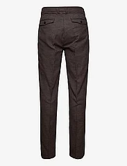 Woodbird - Eik Breek Pants - kostiumo kelnės - brown check - 1