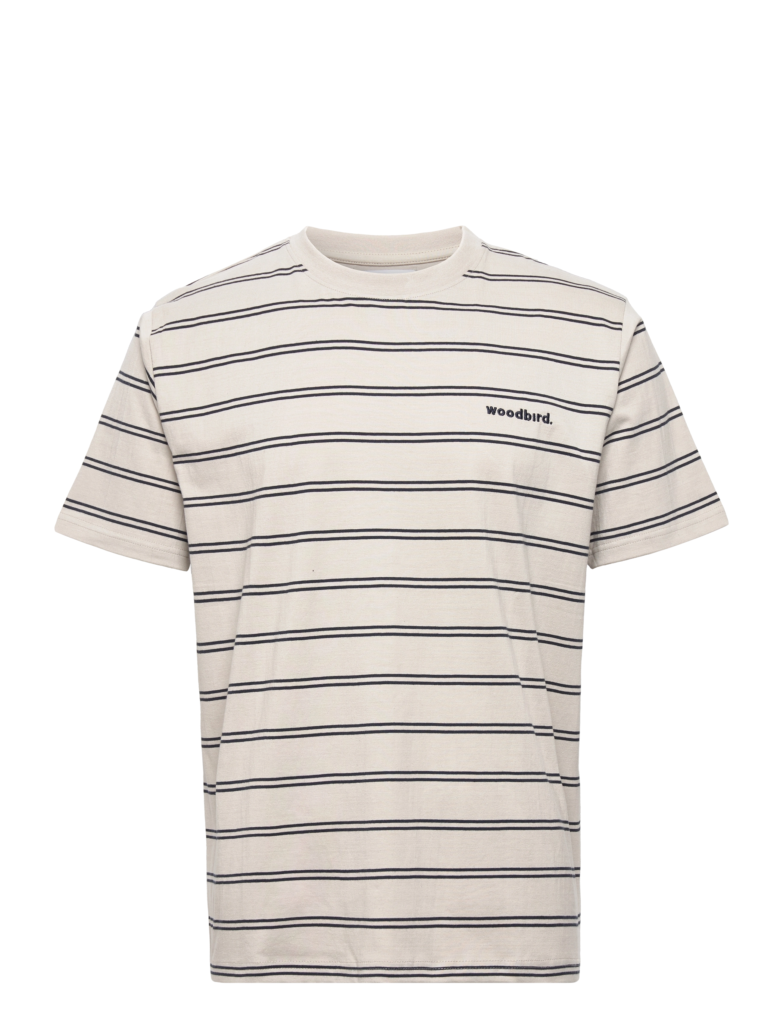 Brock Stripe Tee - LIGHT SAND