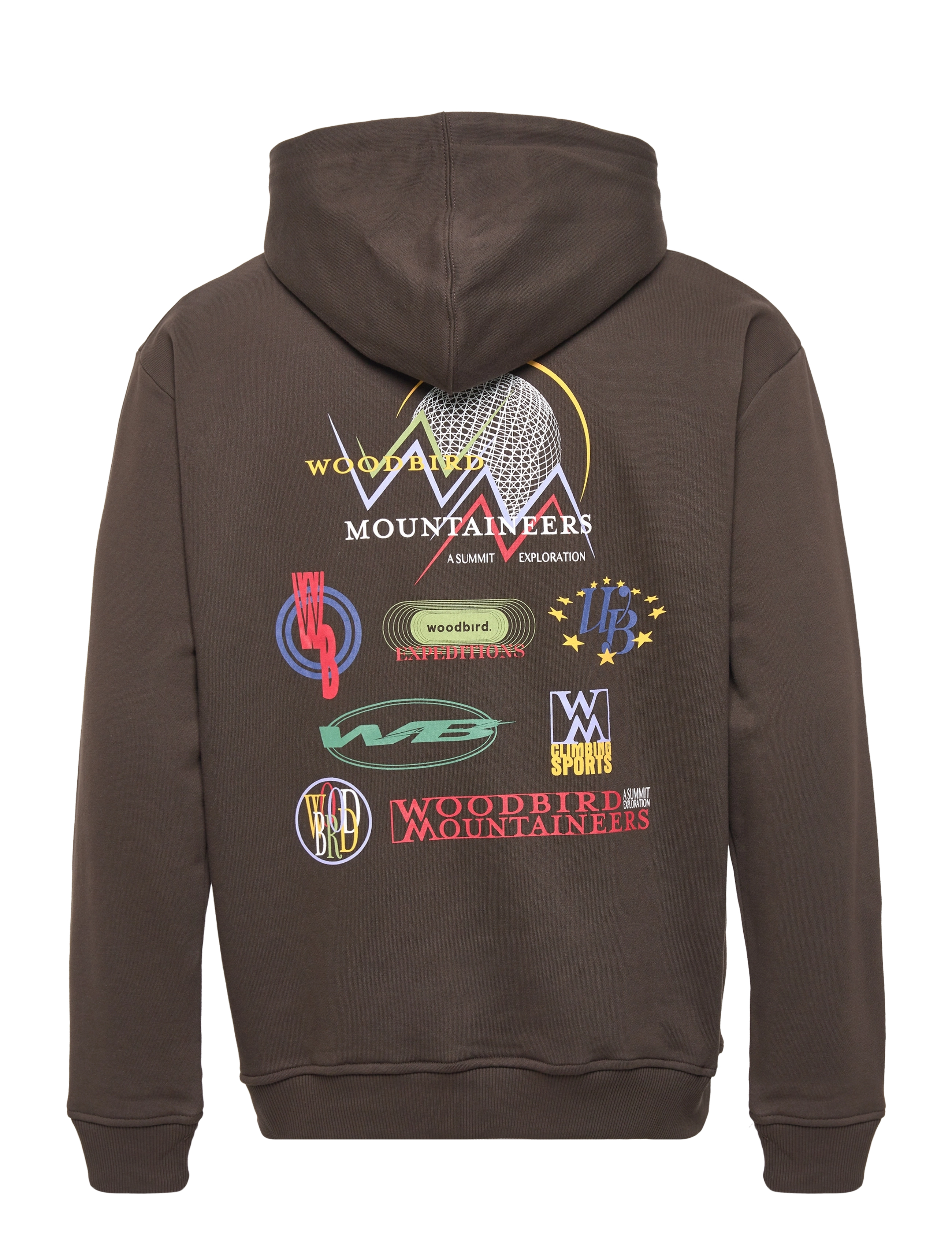 Woodbird - Pacs Sports Hoodie - brown - 1