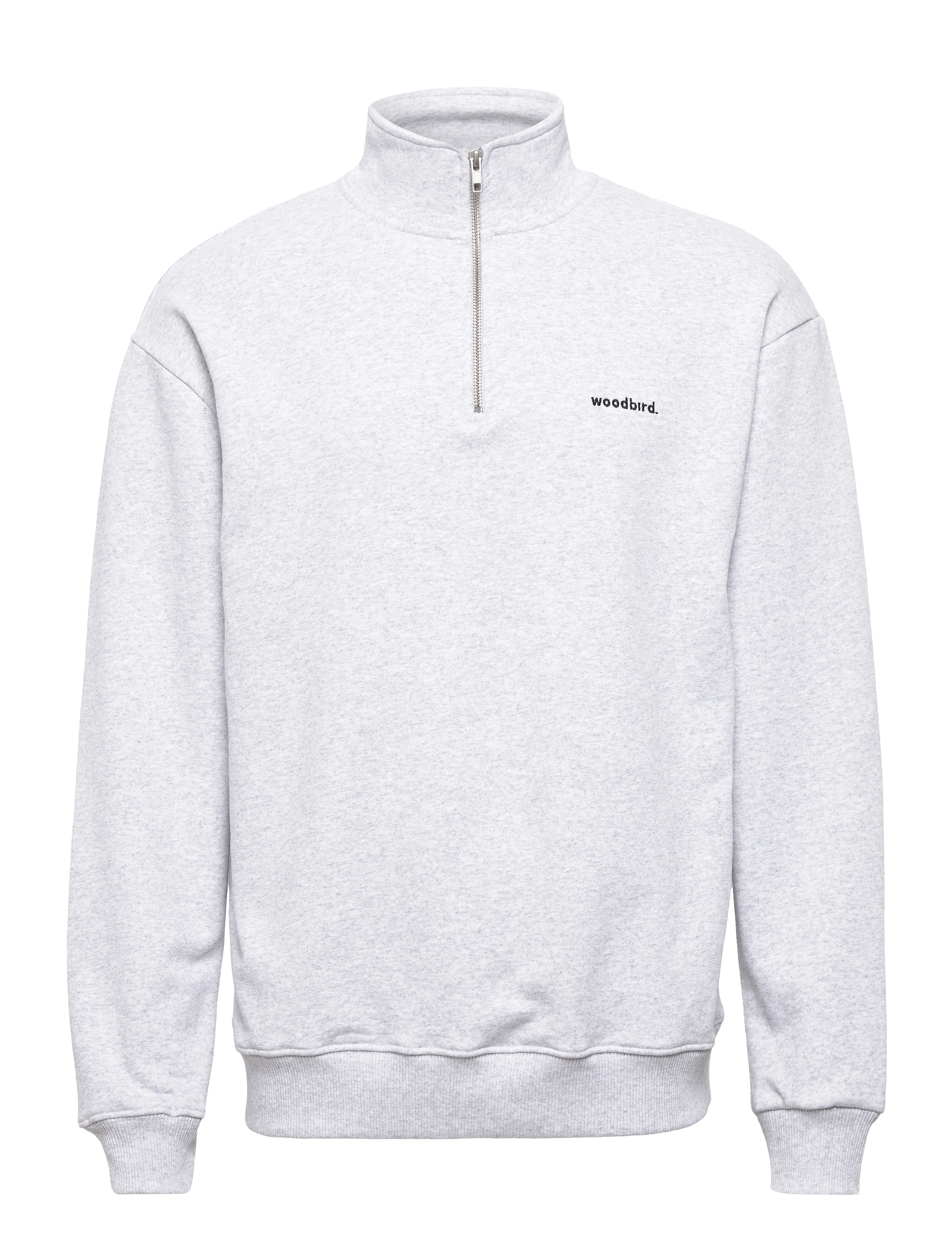 Lass Base Half-zip - SNOW MELANGE