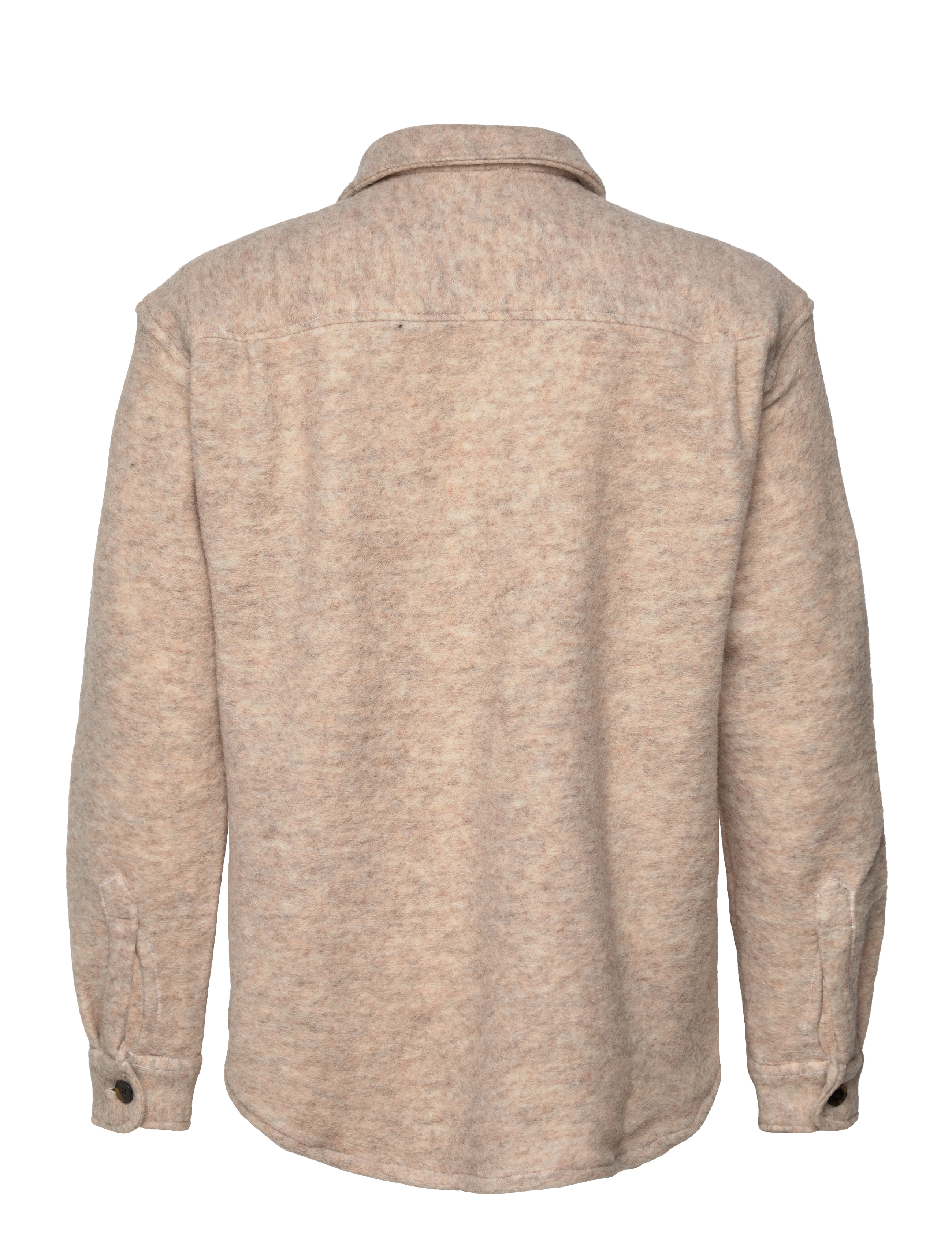 Woodbird - Stoll Wool Shirt - light sand - 1
