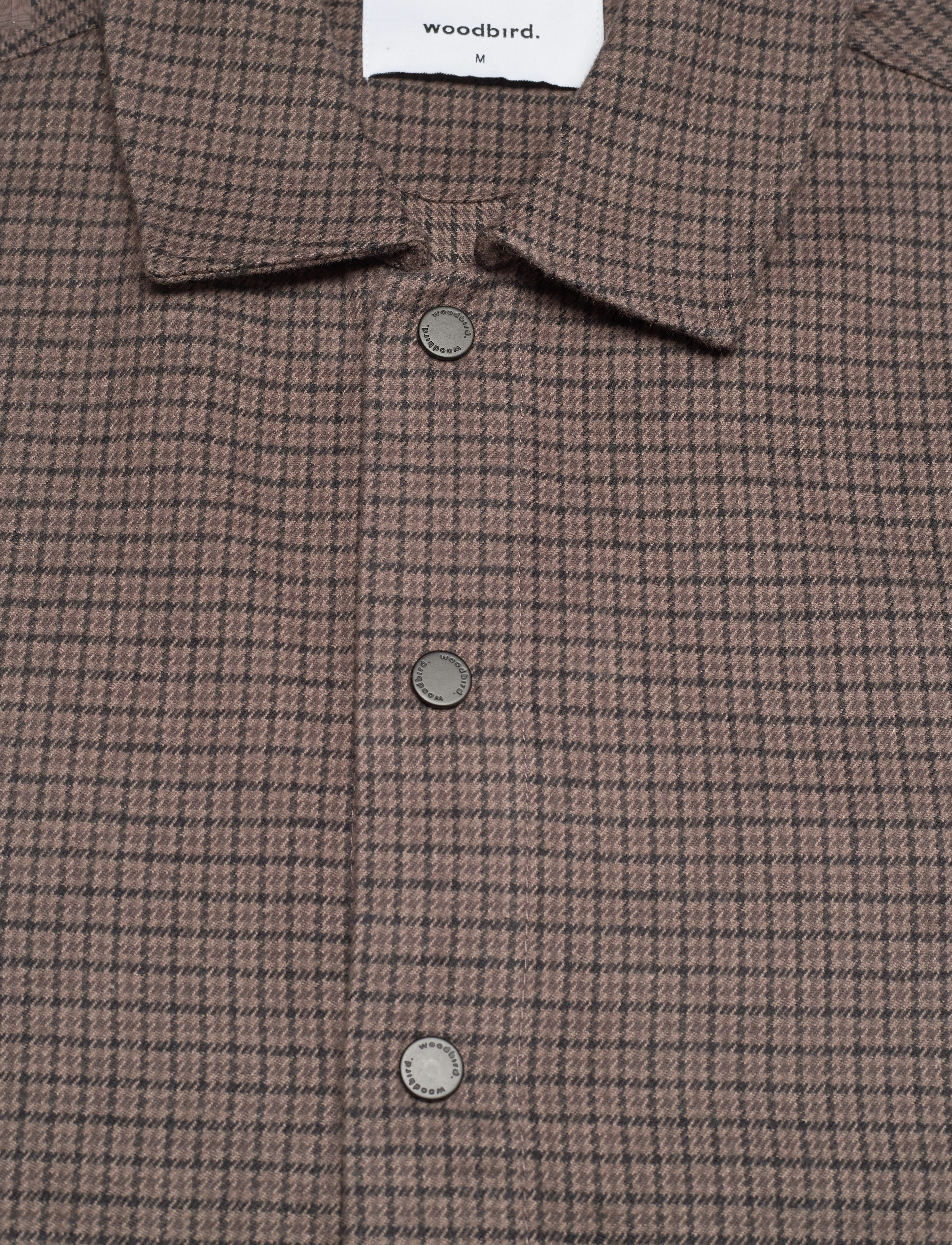 Woodbird - Jaxo Breek Shirt - brown check - 2