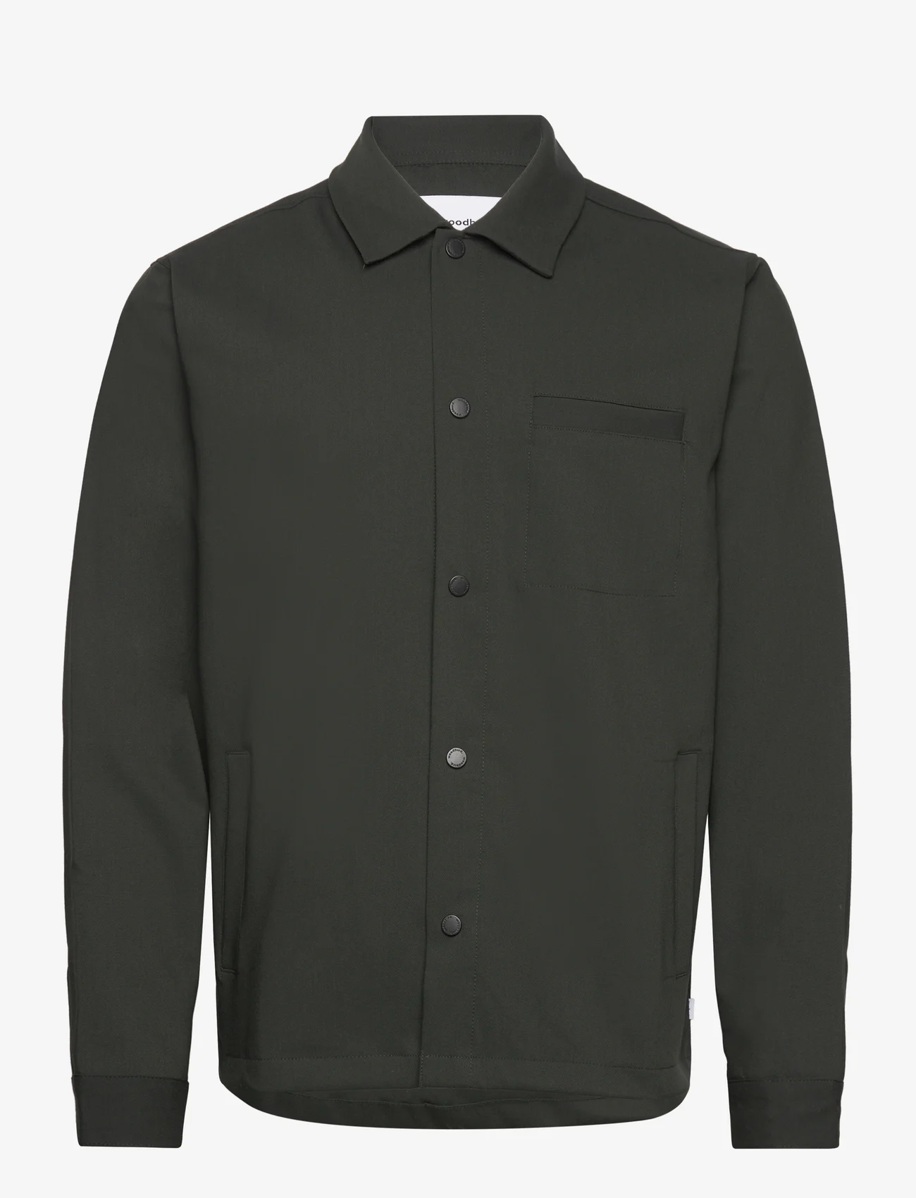 Woodbird - Brenti Nickel Shirt - dark green - 0